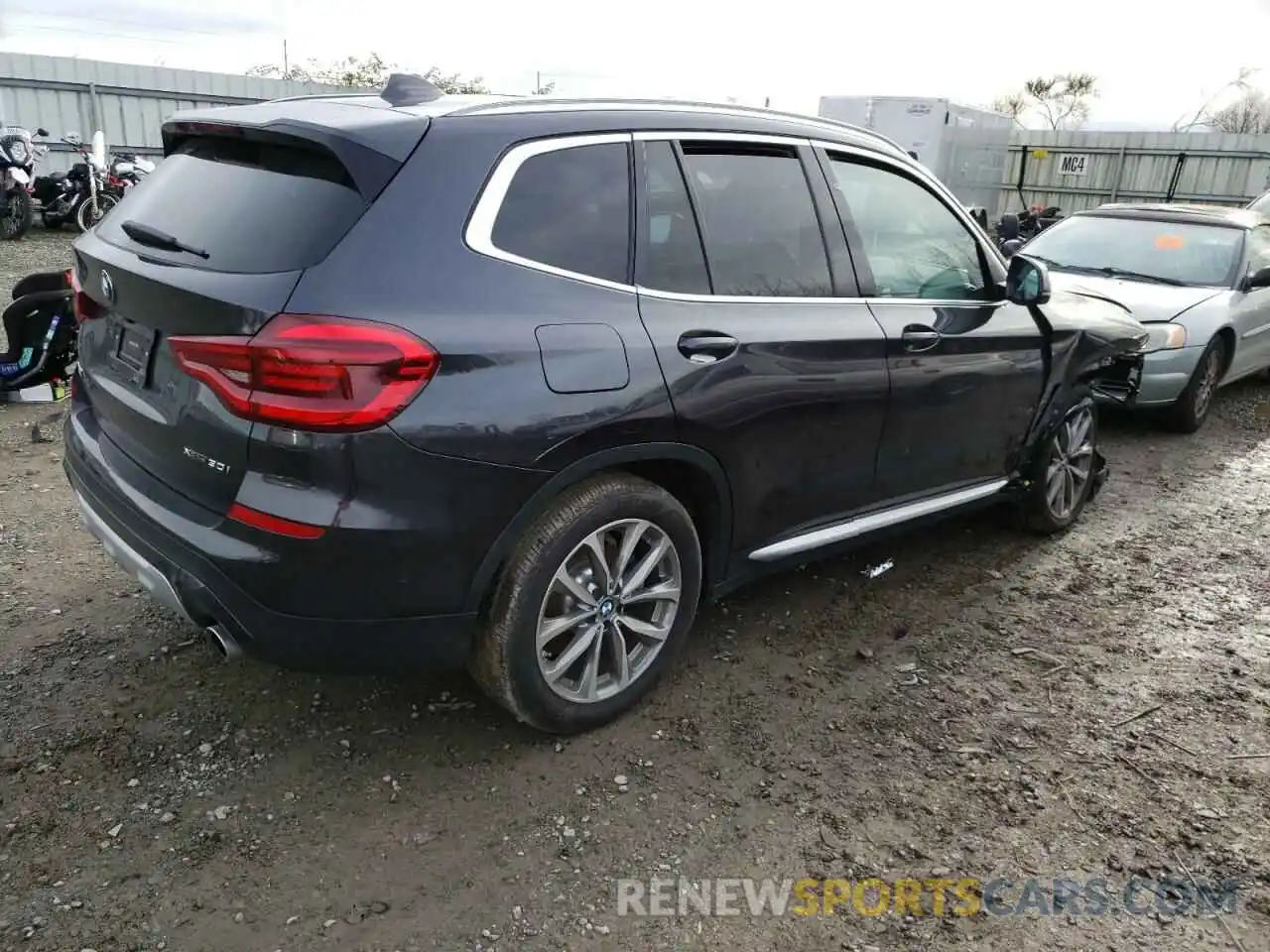 4 Photograph of a damaged car 5UXTR9C53KLR10739 BMW X3 2019