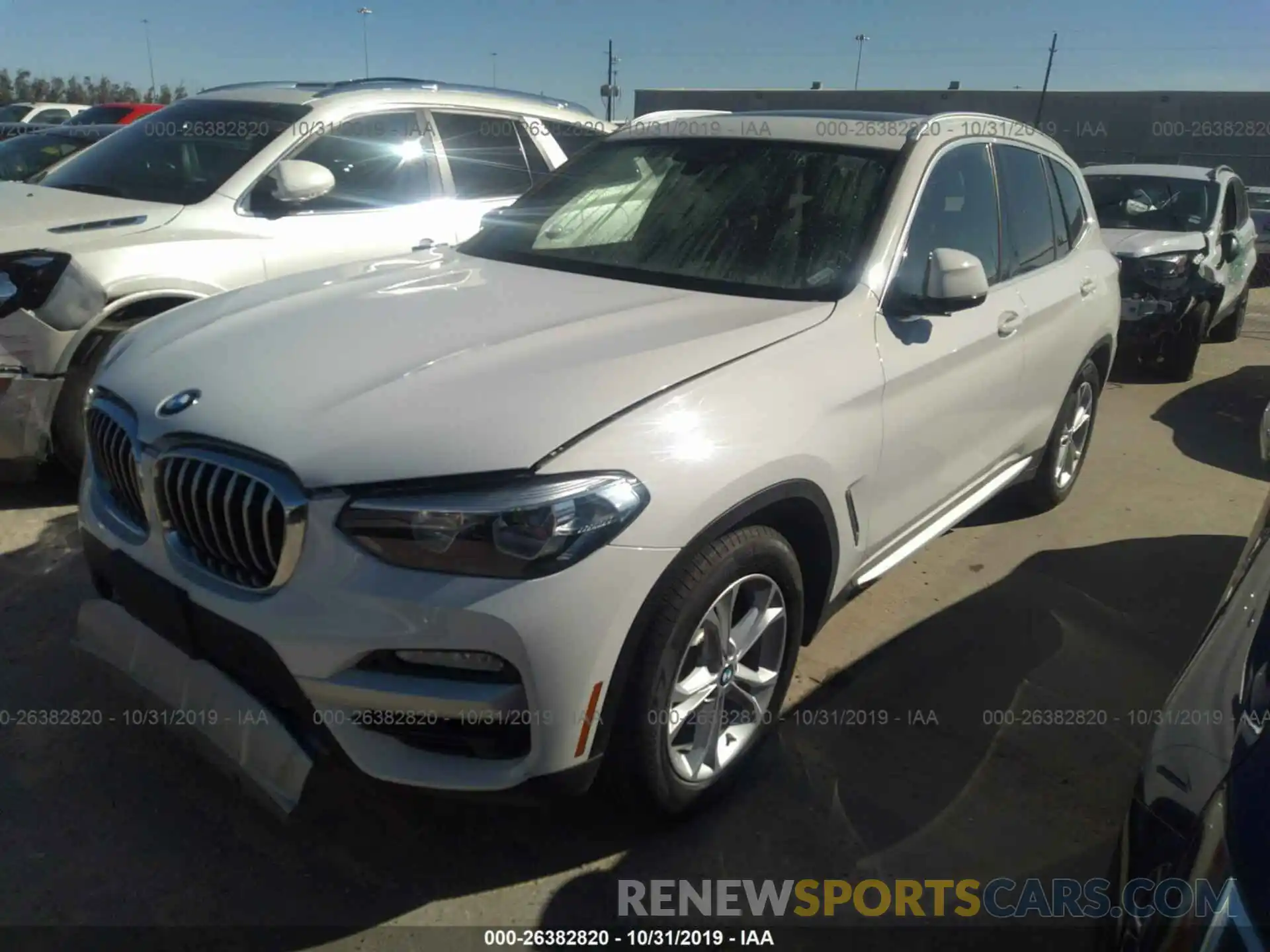 2 Photograph of a damaged car 5UXTR9C54KLD90246 BMW X3 2019