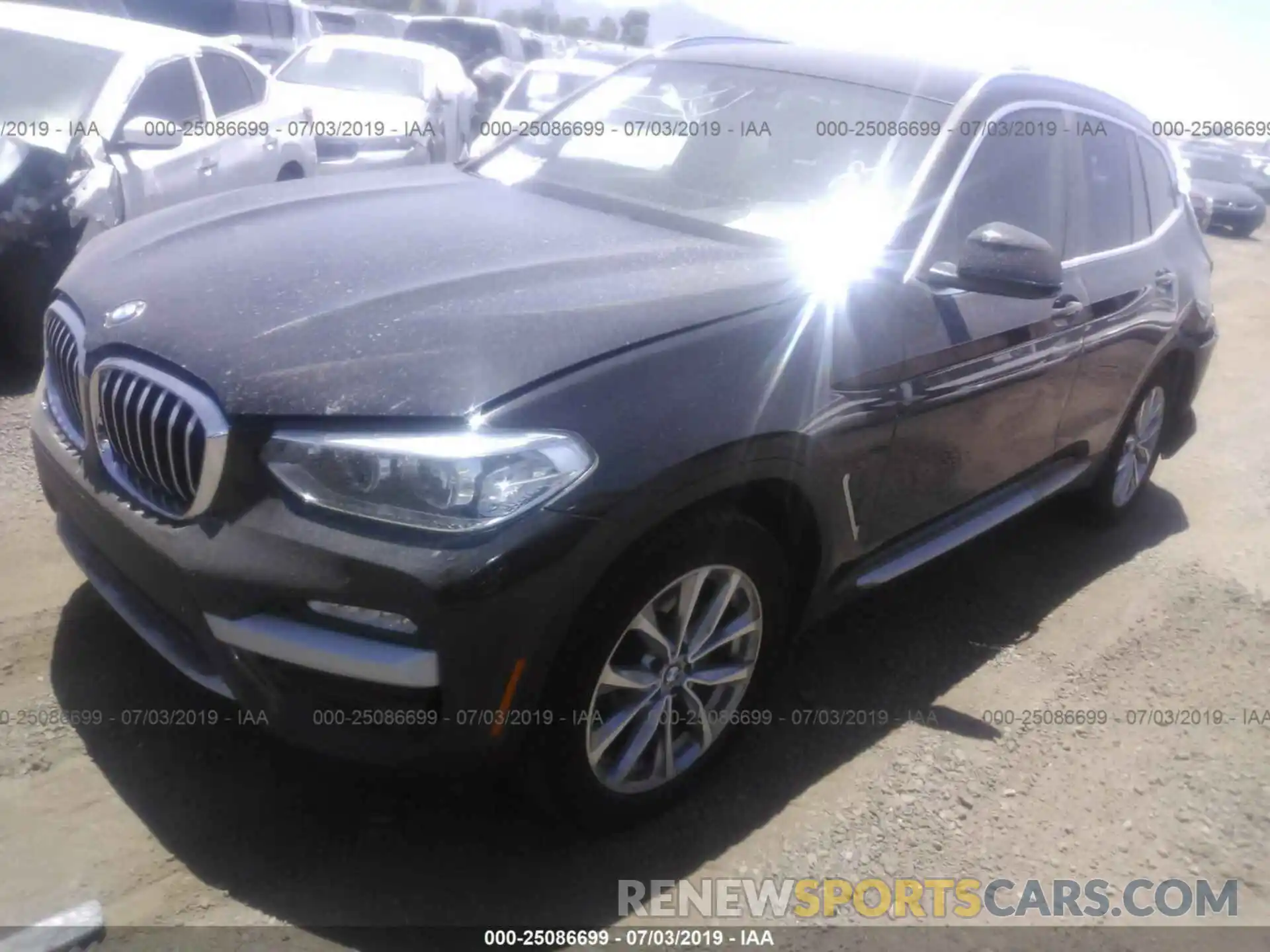 2 Photograph of a damaged car 5UXTR9C54KLD91333 BMW X3 2019