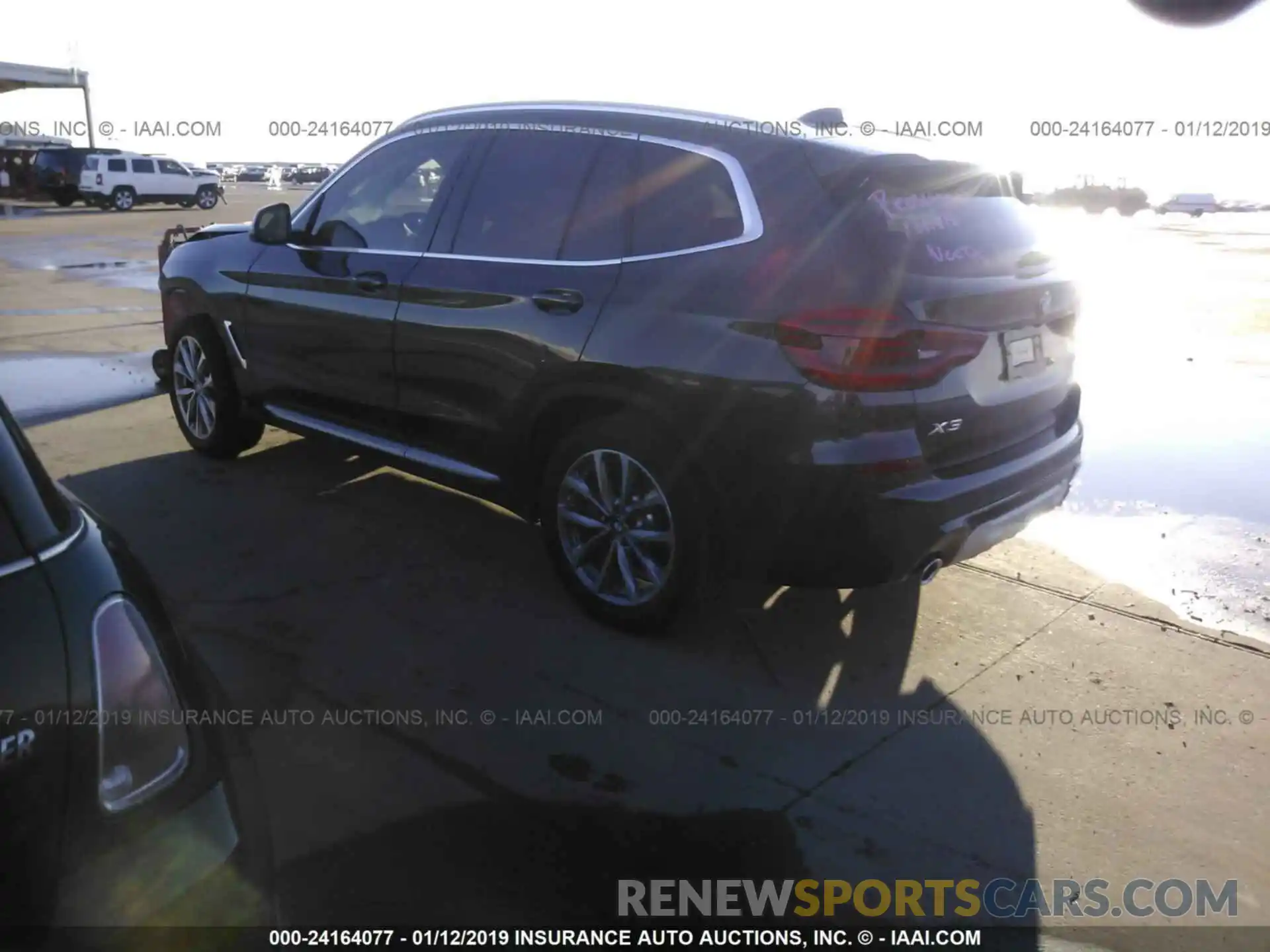 3 Photograph of a damaged car 5UXTR9C54KLD93020 BMW X3 2019