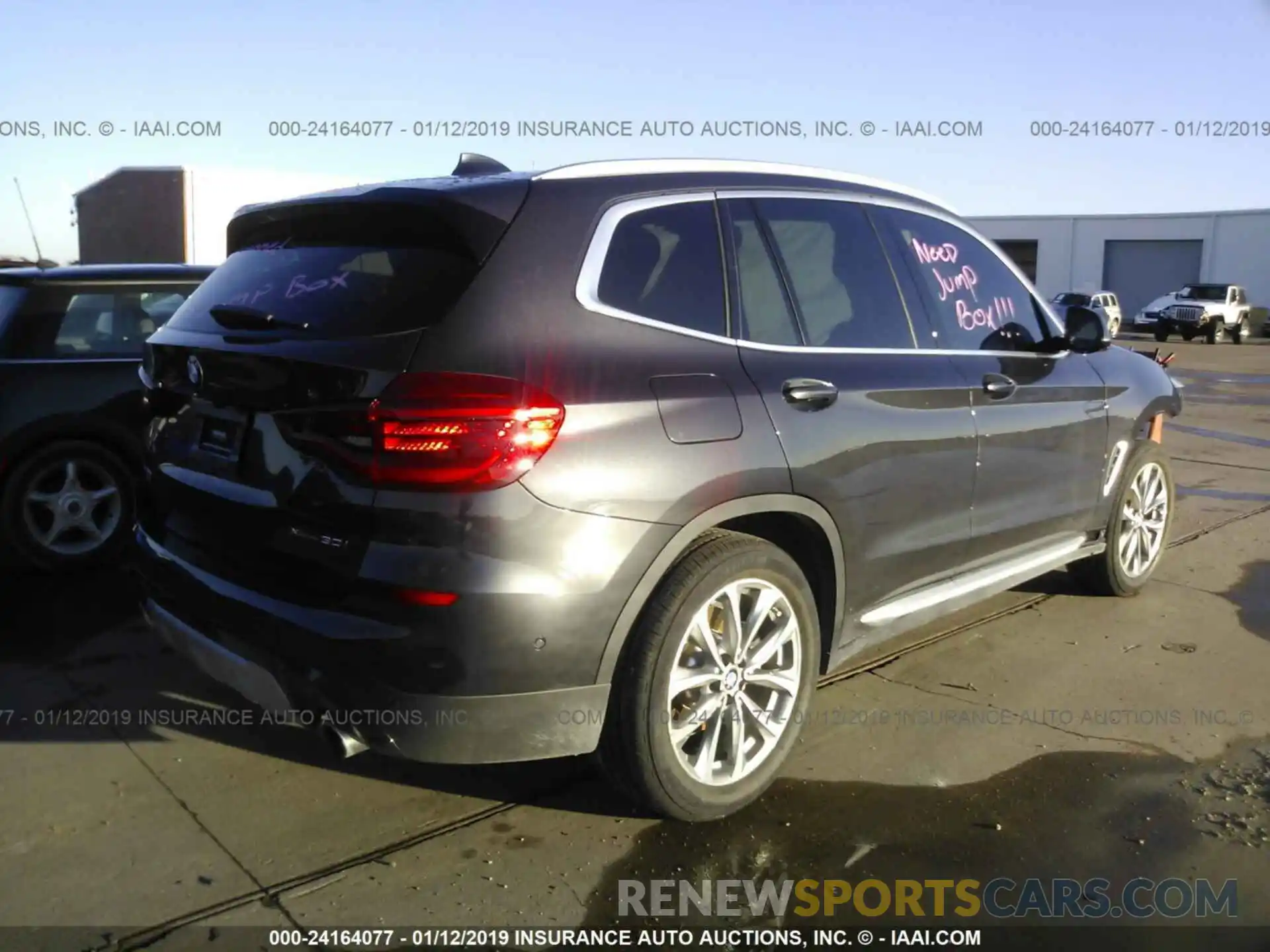 4 Photograph of a damaged car 5UXTR9C54KLD93020 BMW X3 2019