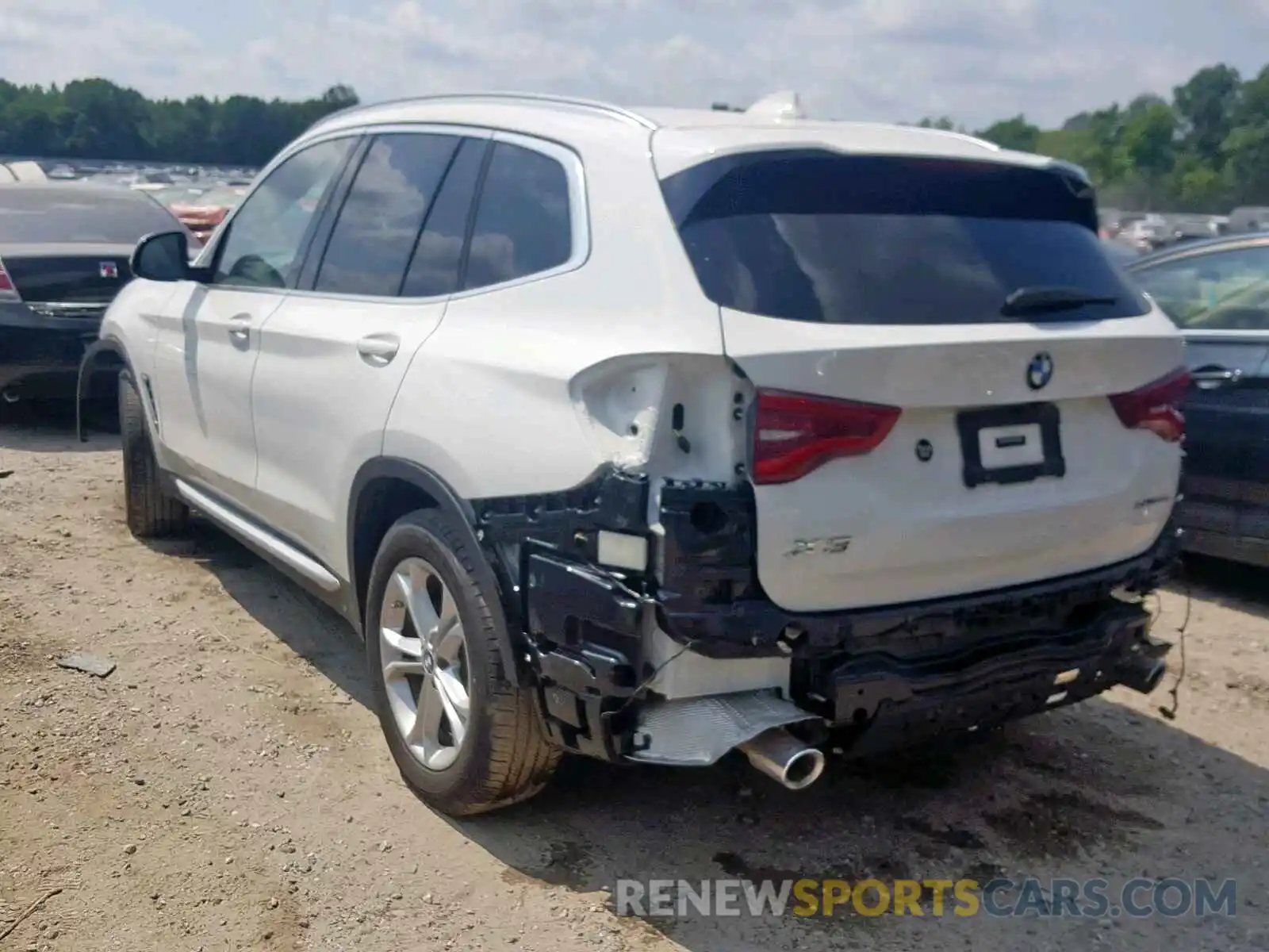 3 Photograph of a damaged car 5UXTR9C54KLD93082 BMW X3 2019