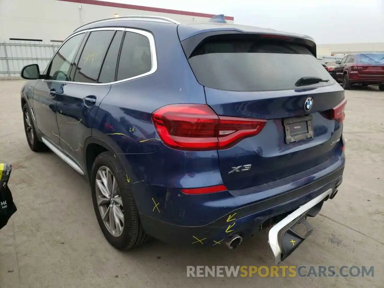 9 Фотография поврежденного автомобиля 5UXTR9C54KLD93163 BMW X3 2019