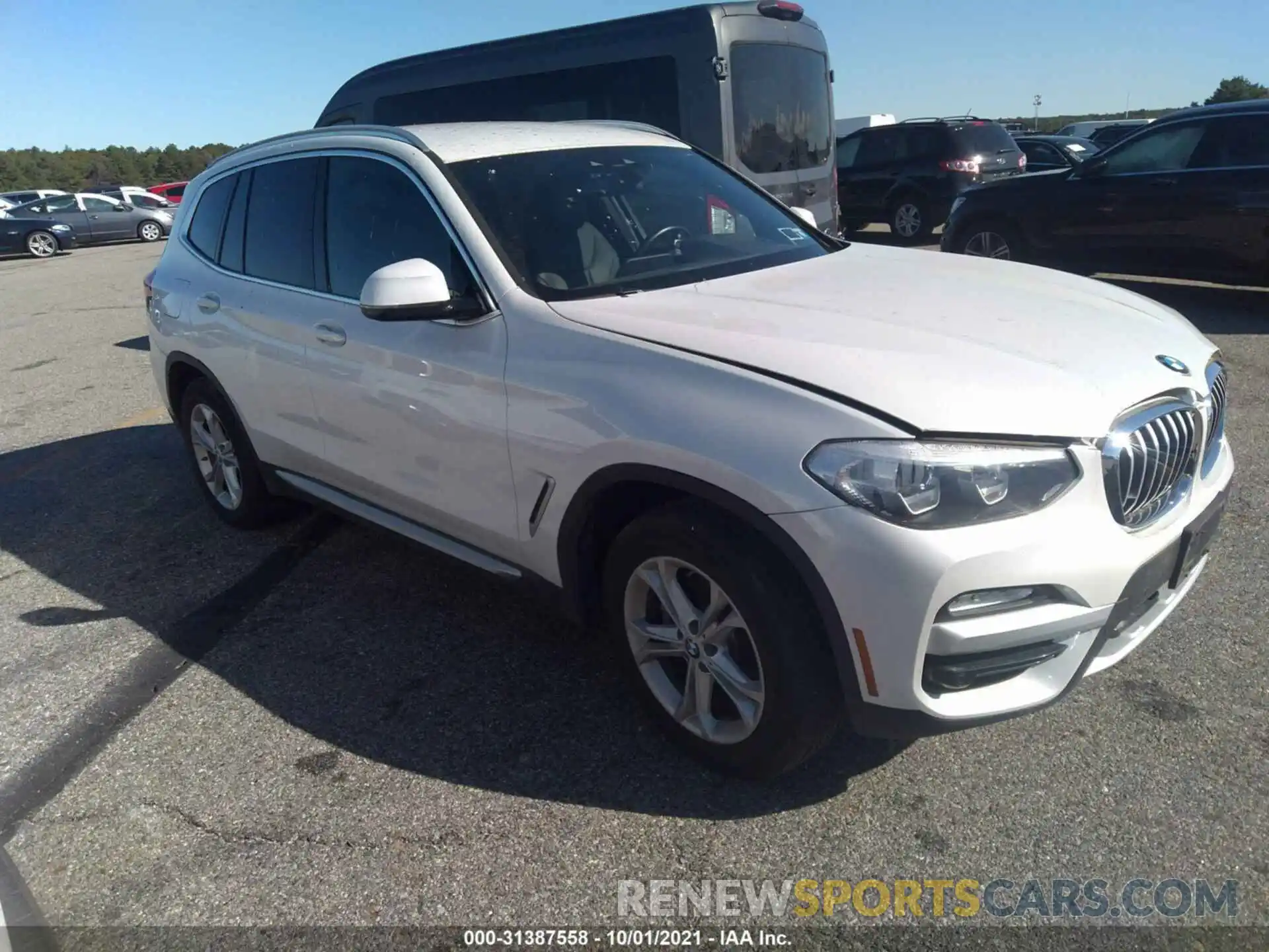 1 Photograph of a damaged car 5UXTR9C54KLD95284 BMW X3 2019