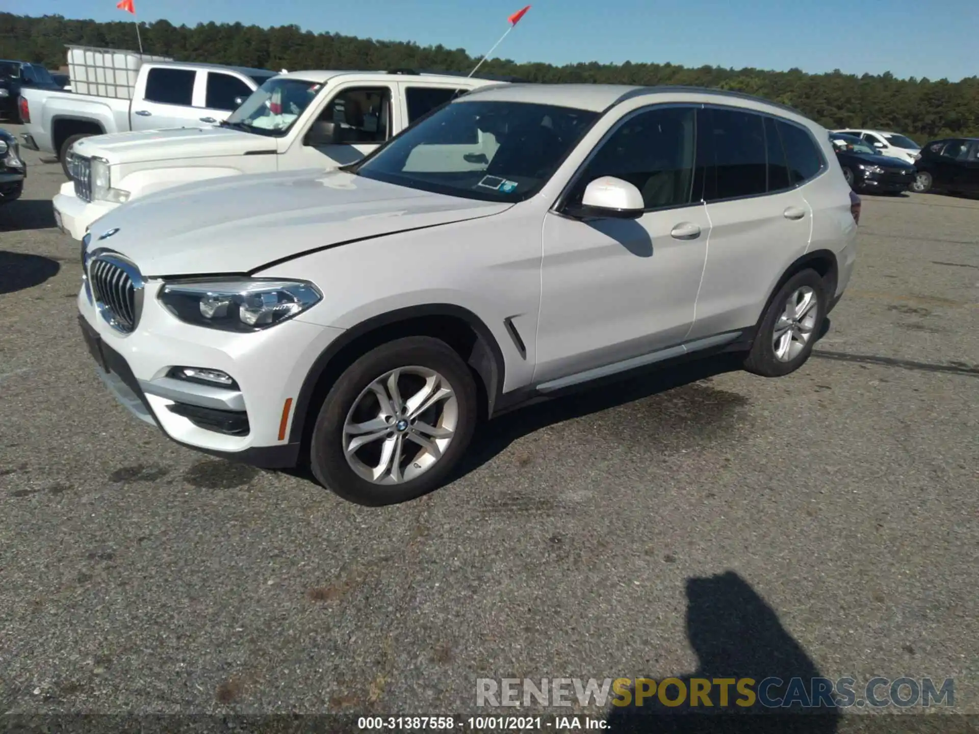 2 Photograph of a damaged car 5UXTR9C54KLD95284 BMW X3 2019