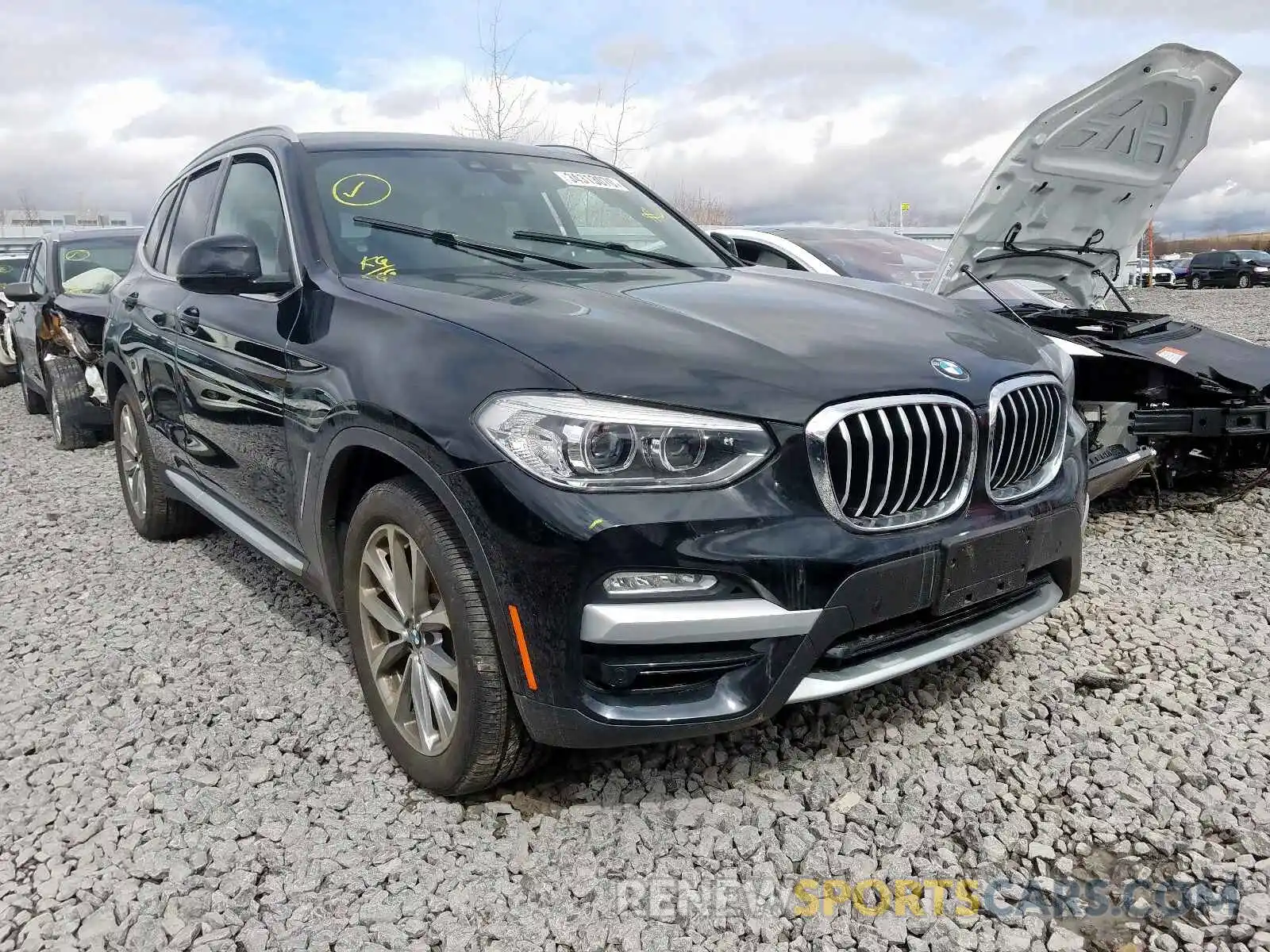 1 Photograph of a damaged car 5UXTR9C54KLD95995 BMW X3 2019