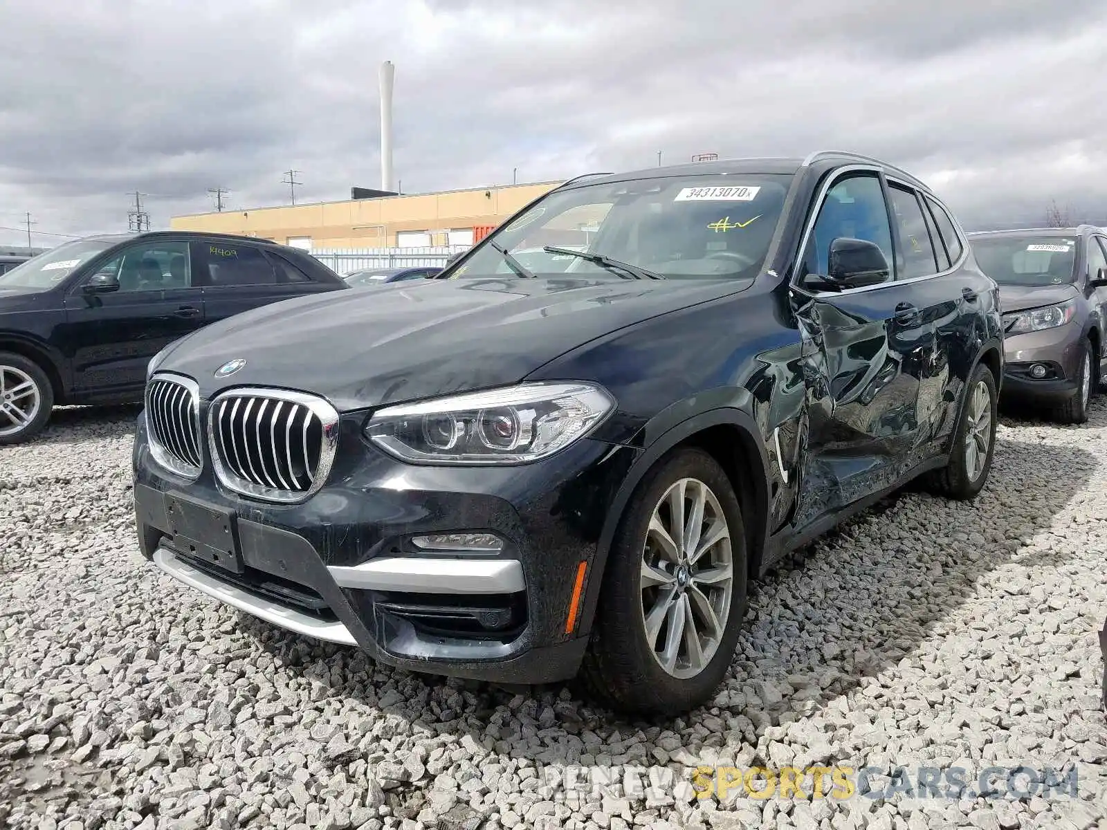 2 Photograph of a damaged car 5UXTR9C54KLD95995 BMW X3 2019