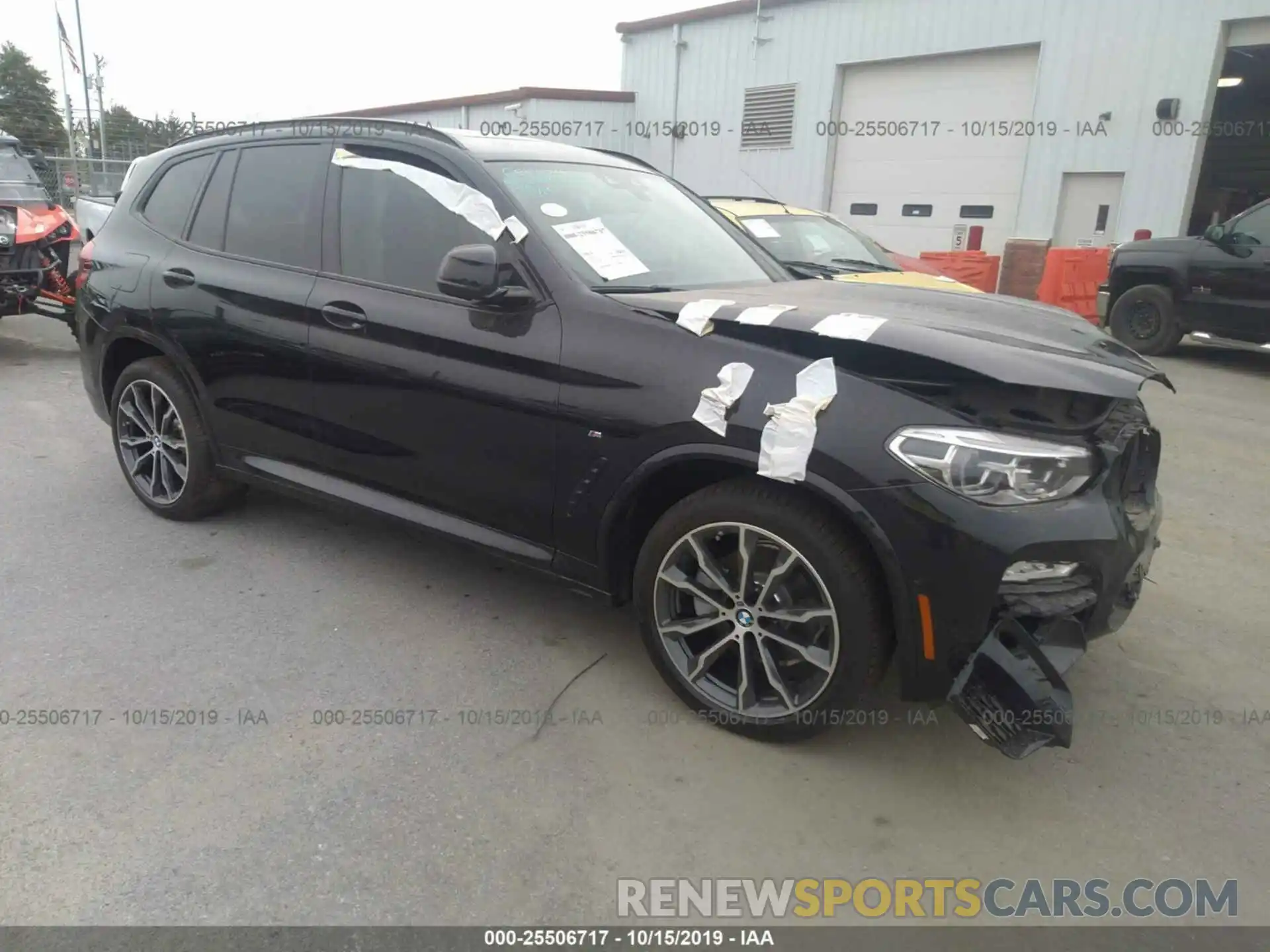 1 Photograph of a damaged car 5UXTR9C54KLD97522 BMW X3 2019