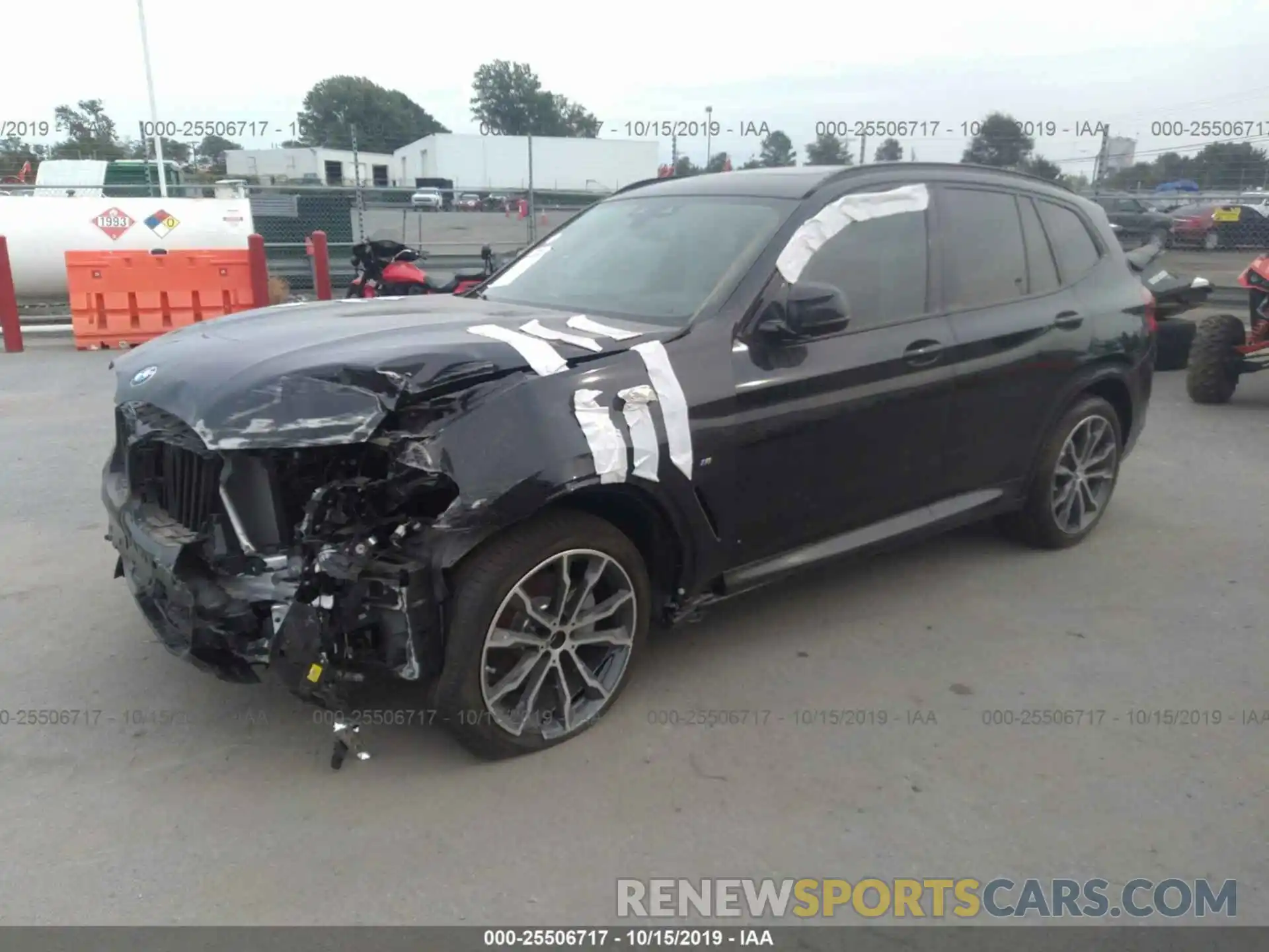 2 Photograph of a damaged car 5UXTR9C54KLD97522 BMW X3 2019