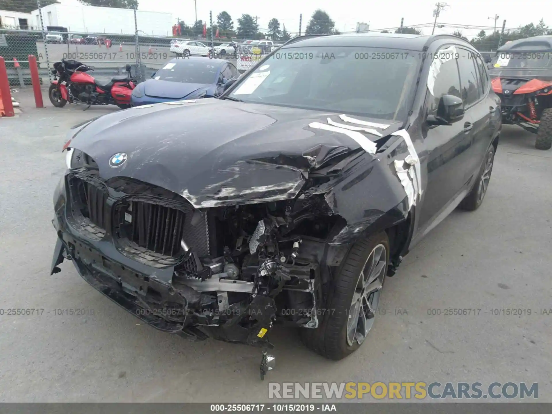 6 Photograph of a damaged car 5UXTR9C54KLD97522 BMW X3 2019