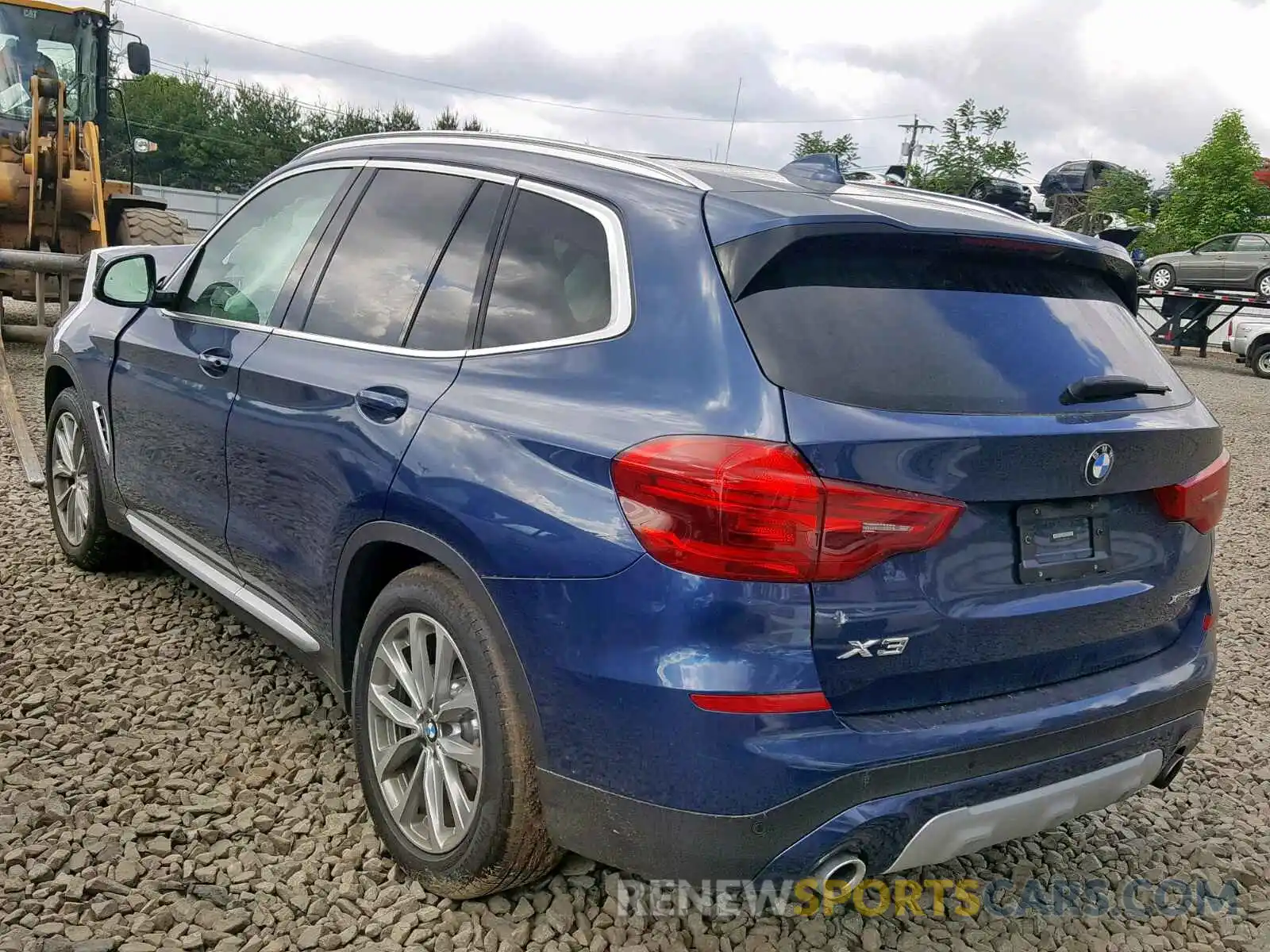 3 Photograph of a damaged car 5UXTR9C54KLD98654 BMW X3 2019