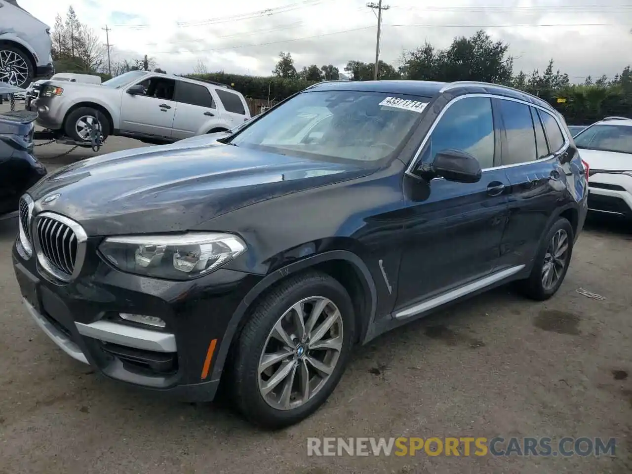 1 Photograph of a damaged car 5UXTR9C54KLD98797 BMW X3 2019