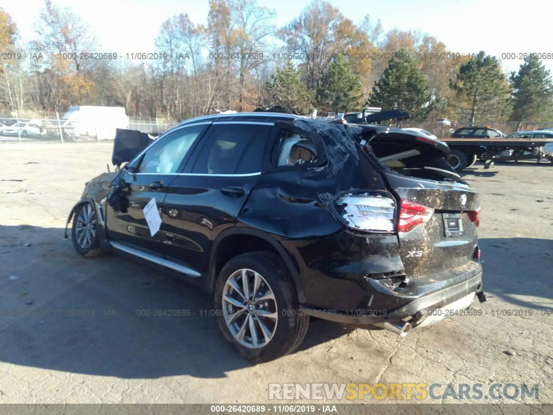 3 Photograph of a damaged car 5UXTR9C54KLE11533 BMW X3 2019