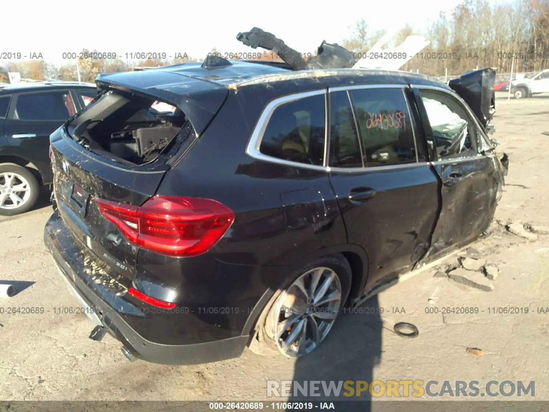 4 Photograph of a damaged car 5UXTR9C54KLE11533 BMW X3 2019