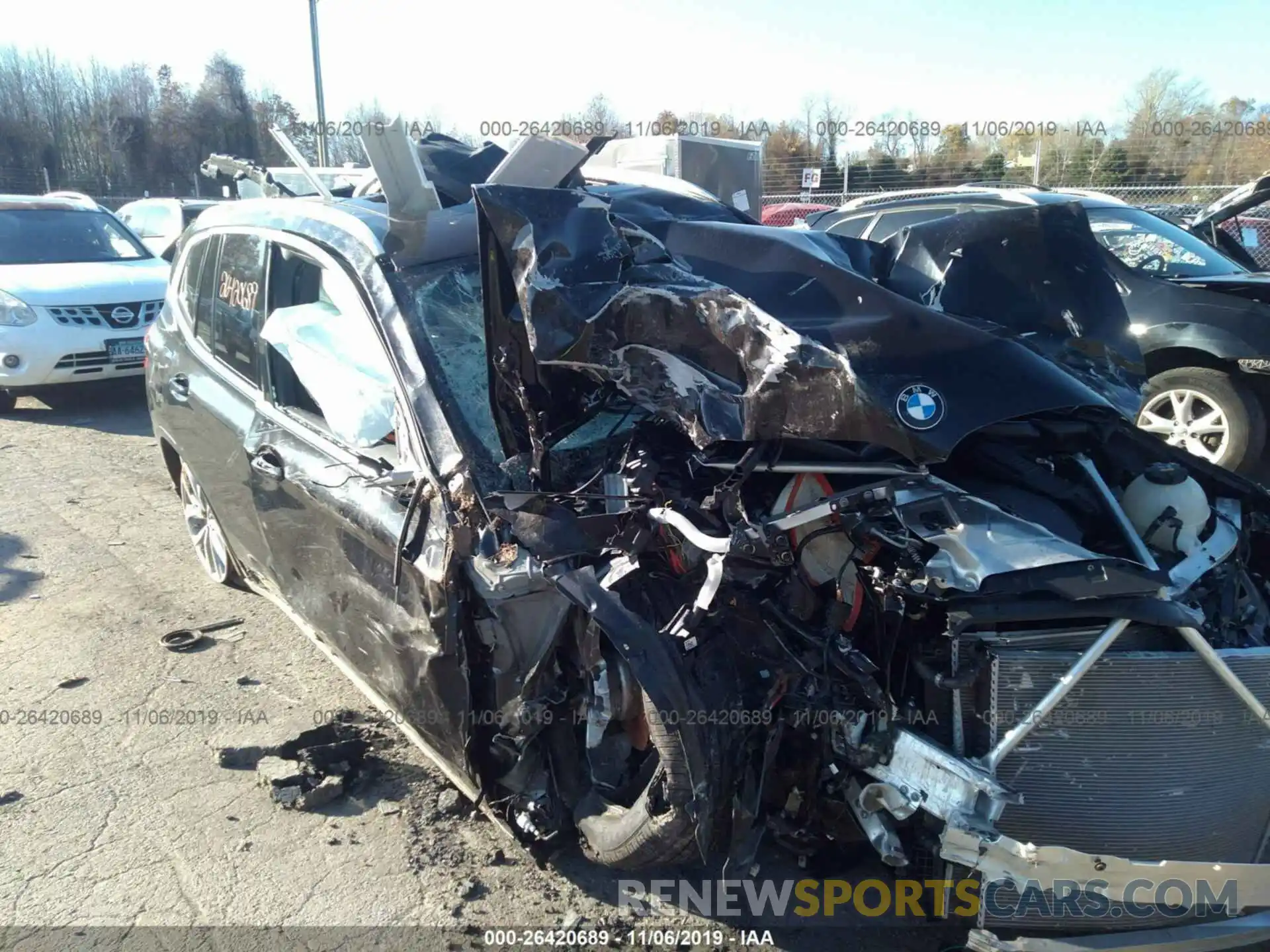 6 Photograph of a damaged car 5UXTR9C54KLE11533 BMW X3 2019