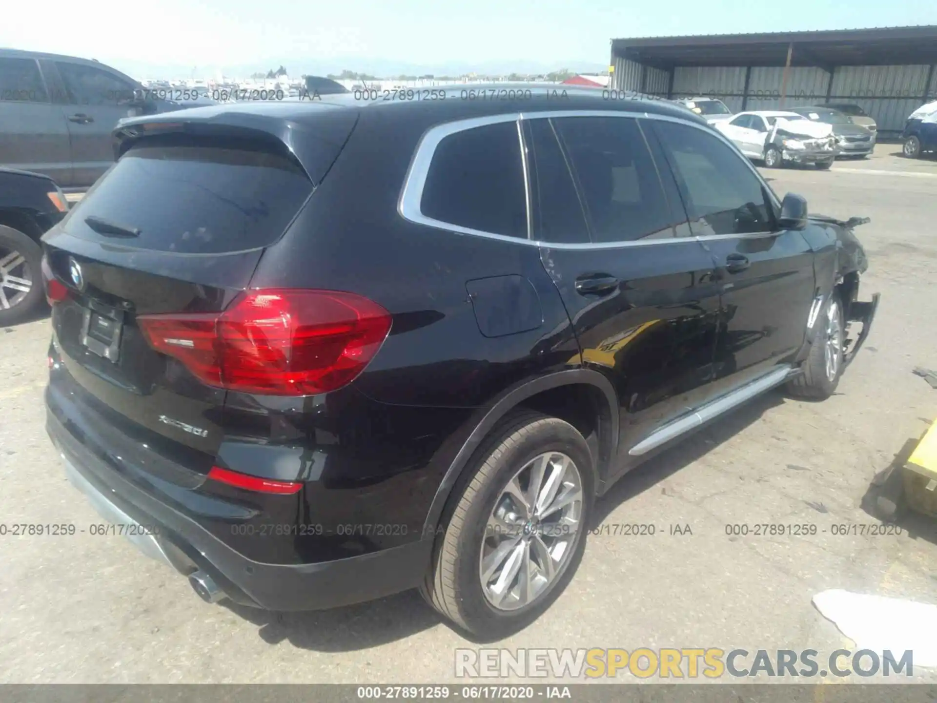 4 Photograph of a damaged car 5UXTR9C54KLE20622 BMW X3 2019