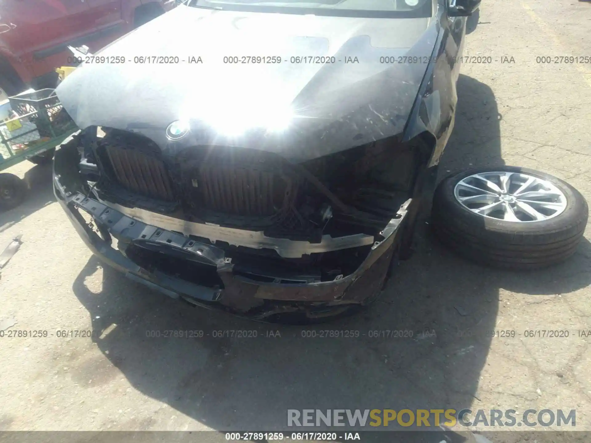 6 Photograph of a damaged car 5UXTR9C54KLE20622 BMW X3 2019