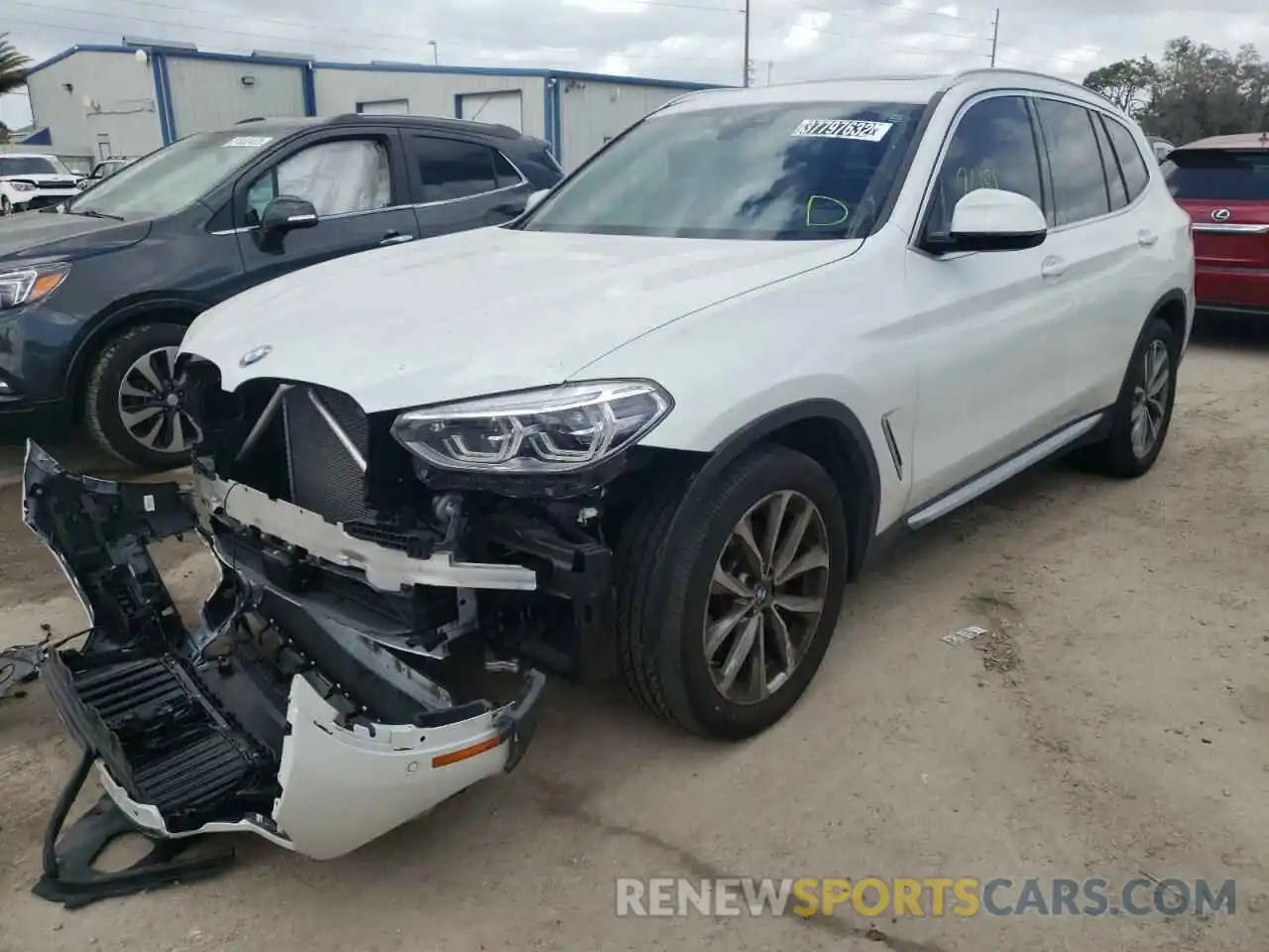 2 Photograph of a damaged car 5UXTR9C54KLP77084 BMW X3 2019