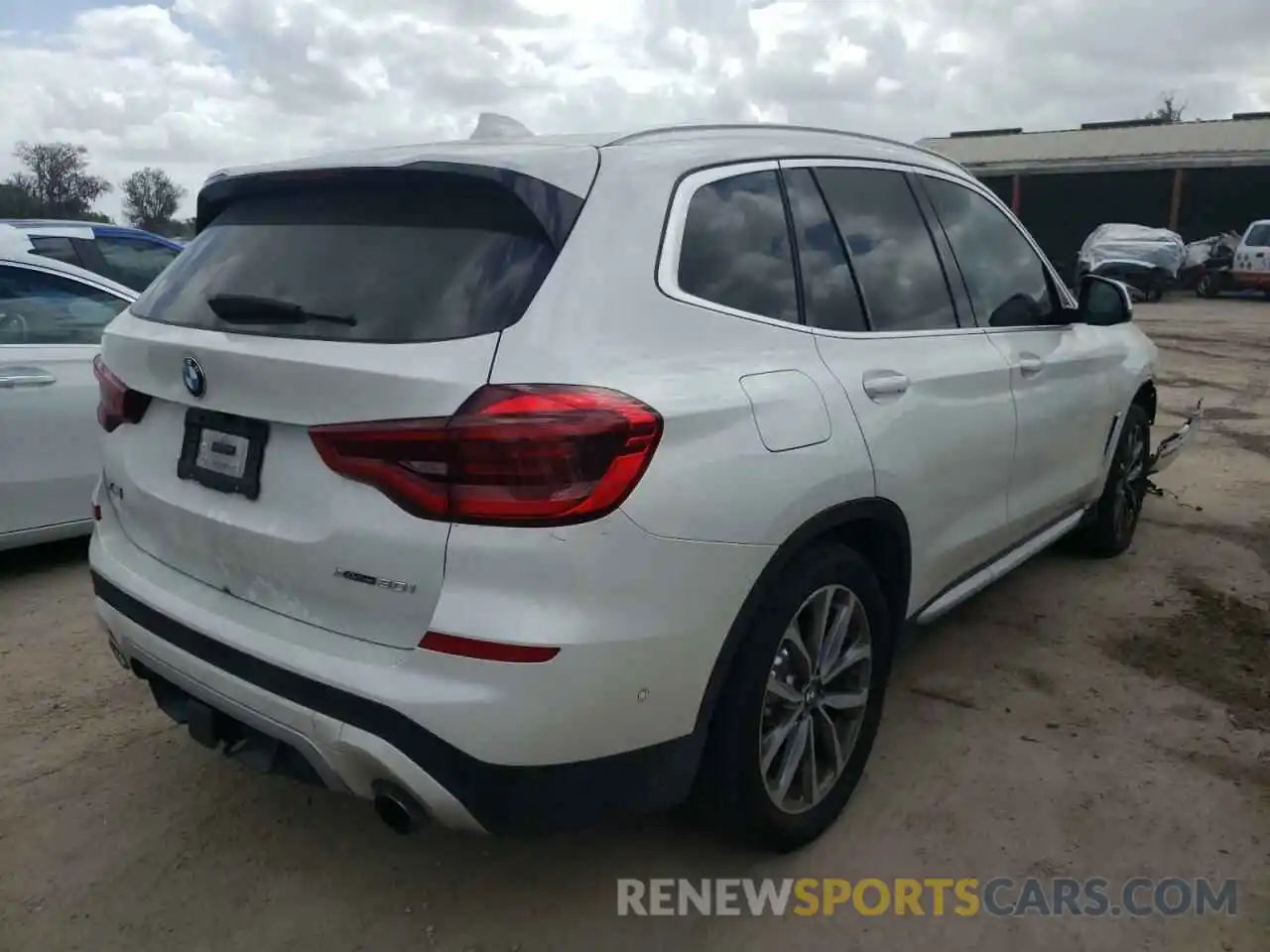 4 Фотография поврежденного автомобиля 5UXTR9C54KLP77084 BMW X3 2019