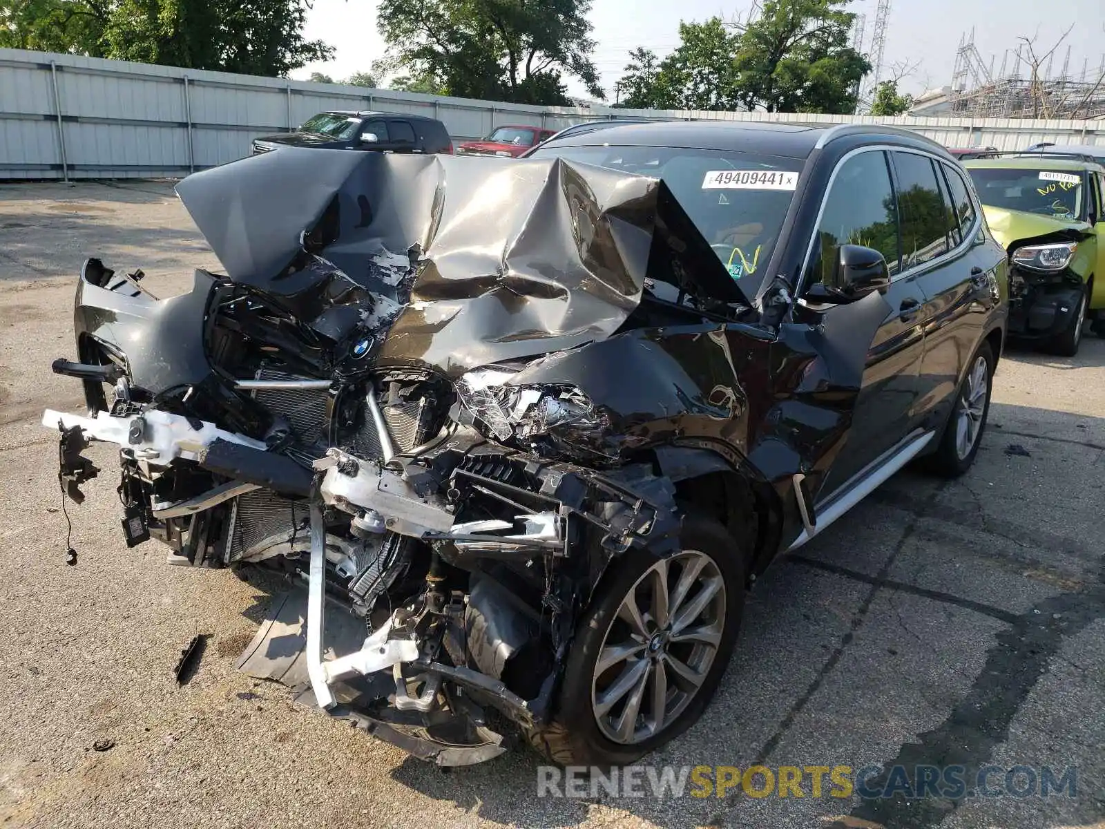 2 Photograph of a damaged car 5UXTR9C54KLP77666 BMW X3 2019