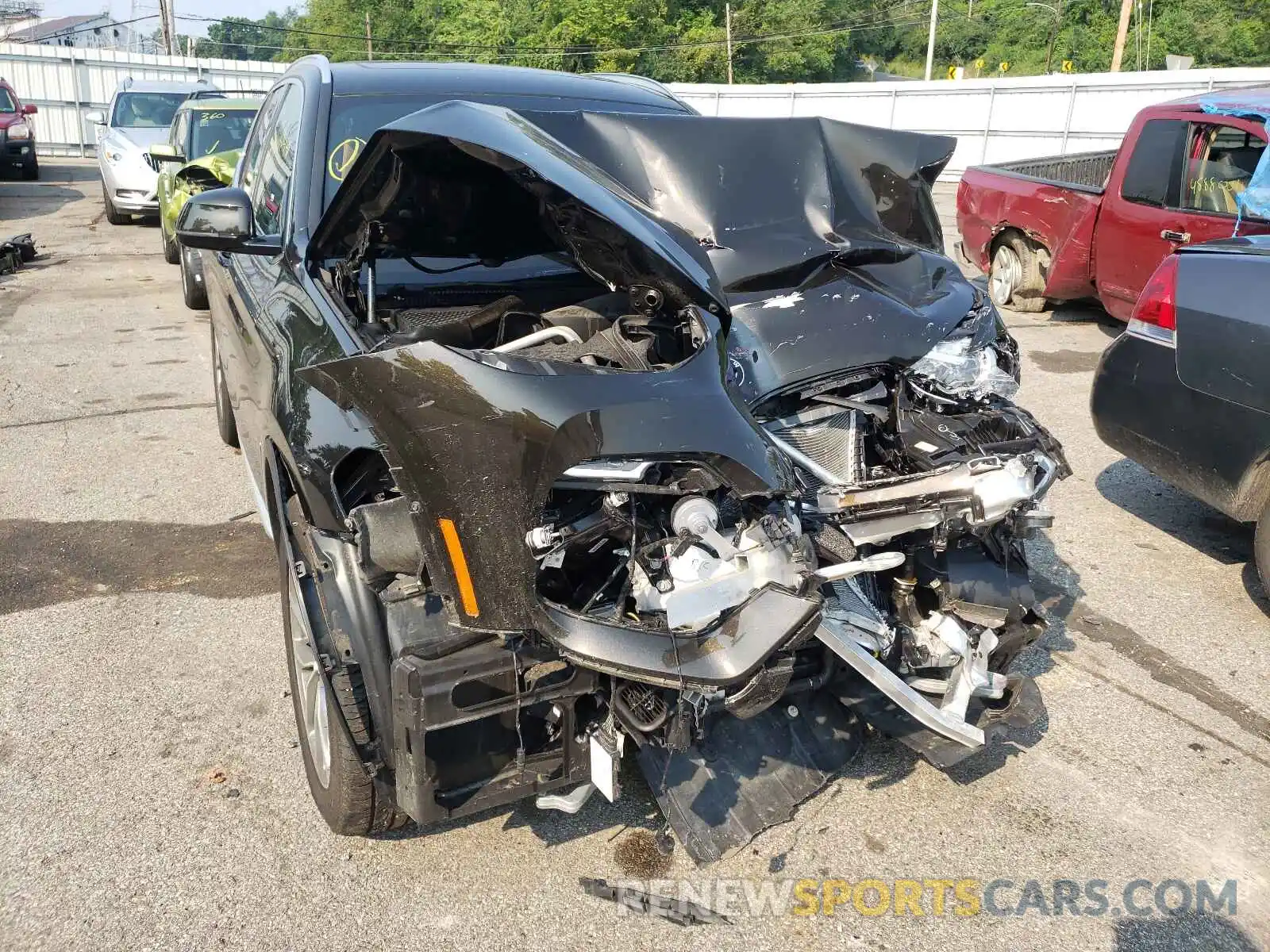 9 Photograph of a damaged car 5UXTR9C54KLP77666 BMW X3 2019