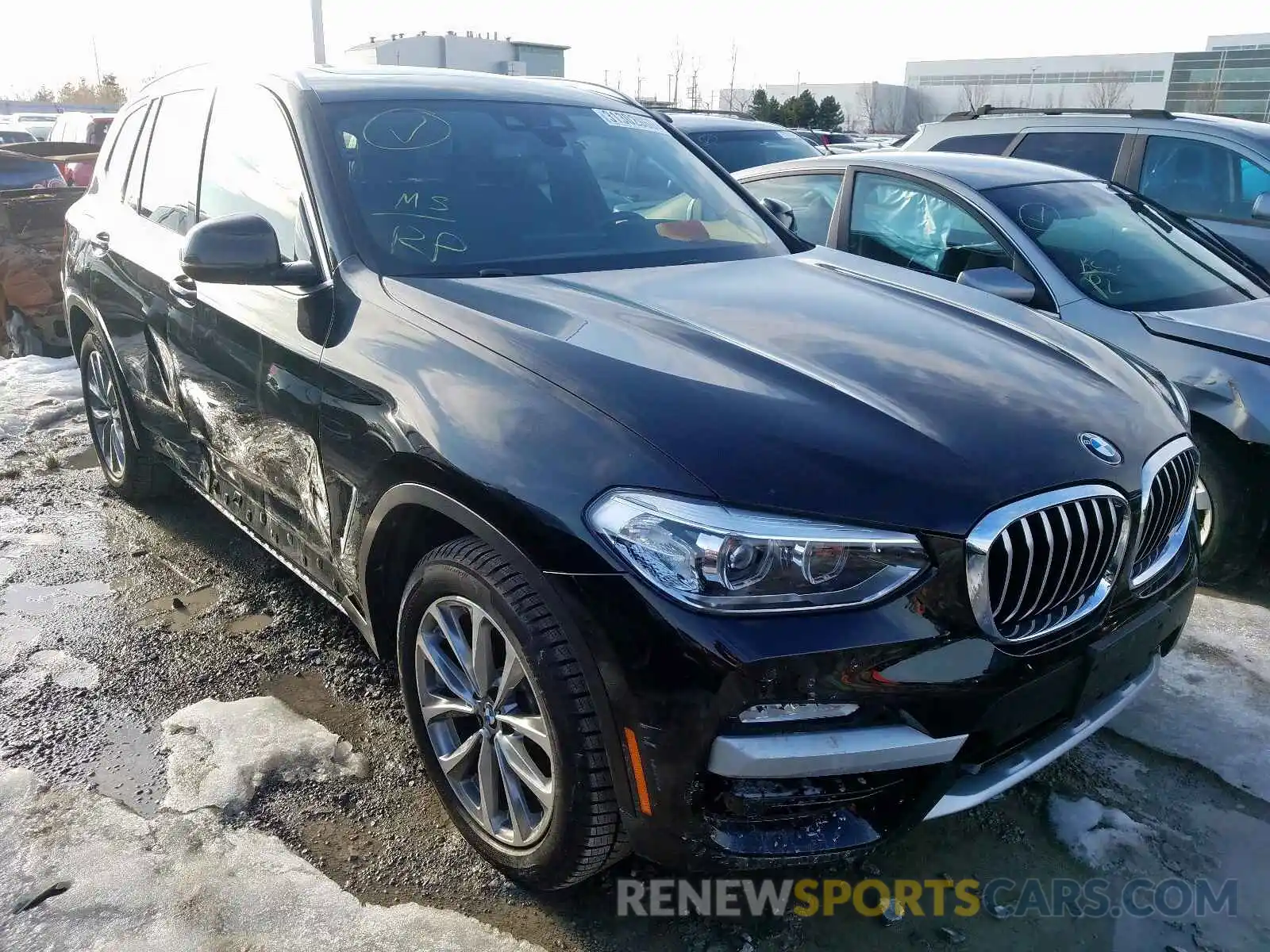 1 Photograph of a damaged car 5UXTR9C54KLP81362 BMW X3 2019