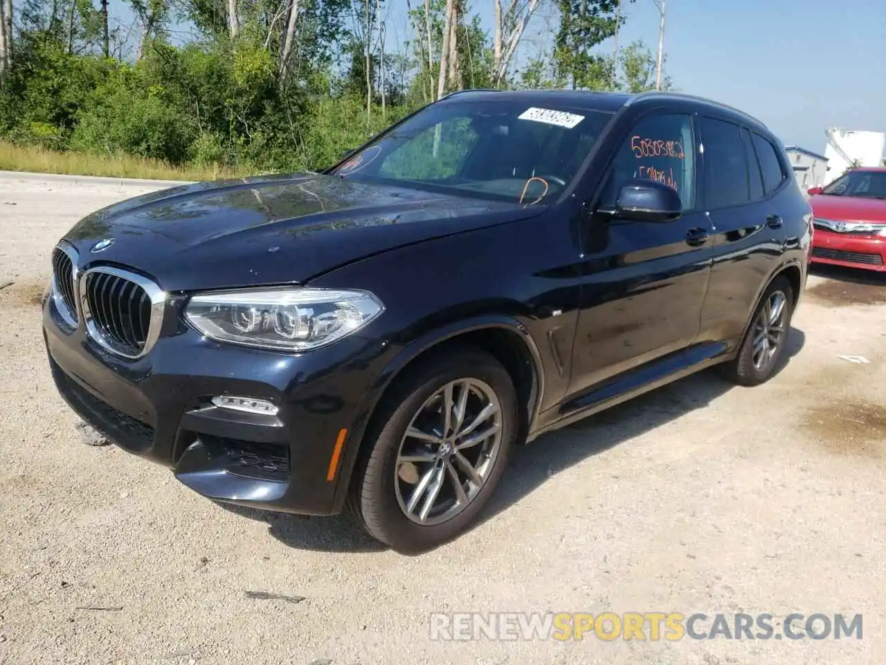 2 Photograph of a damaged car 5UXTR9C54KLP82124 BMW X3 2019