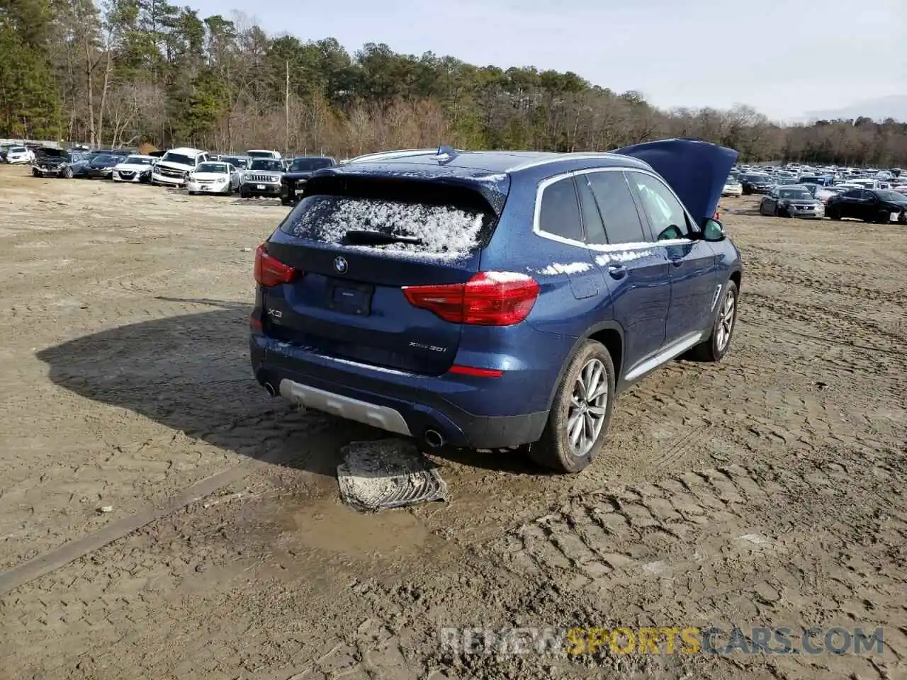 4 Фотография поврежденного автомобиля 5UXTR9C54KLP82205 BMW X3 2019