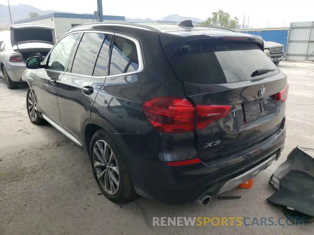 3 Photograph of a damaged car 5UXTR9C54KLP85637 BMW X3 2019