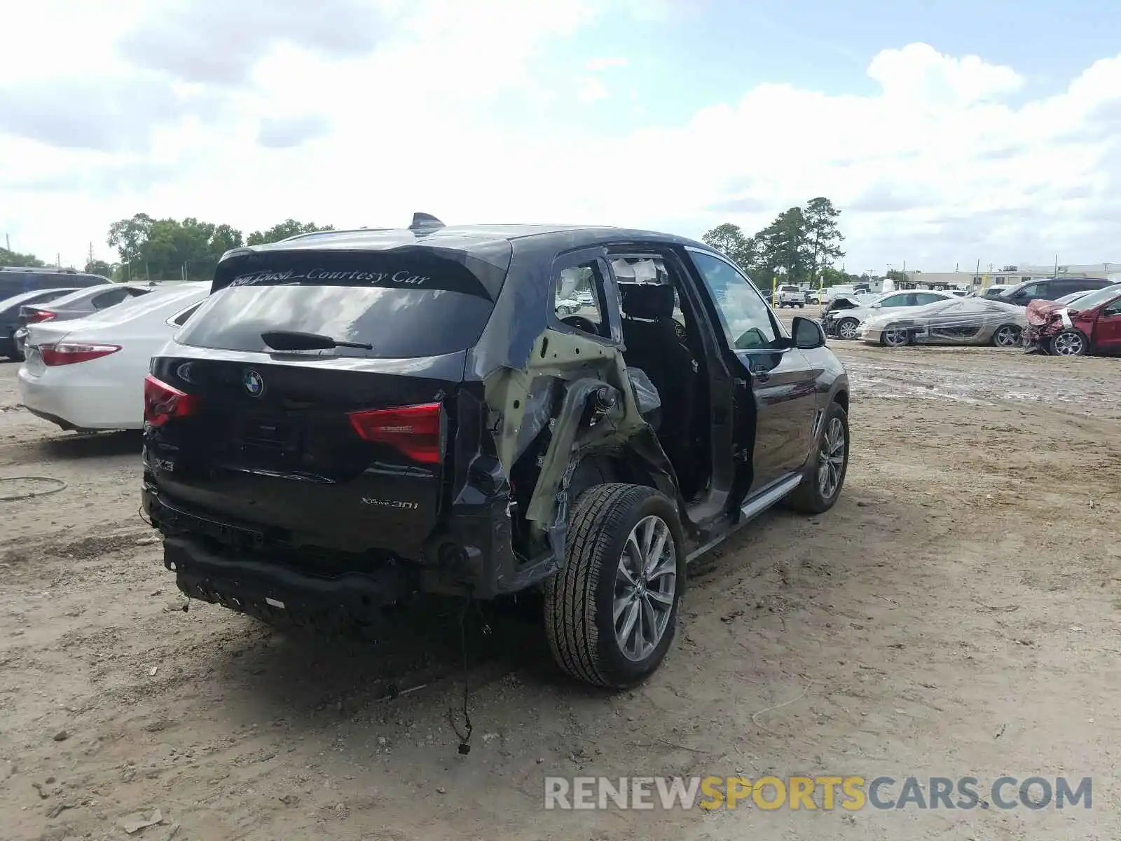 4 Photograph of a damaged car 5UXTR9C54KLP86819 BMW X3 2019