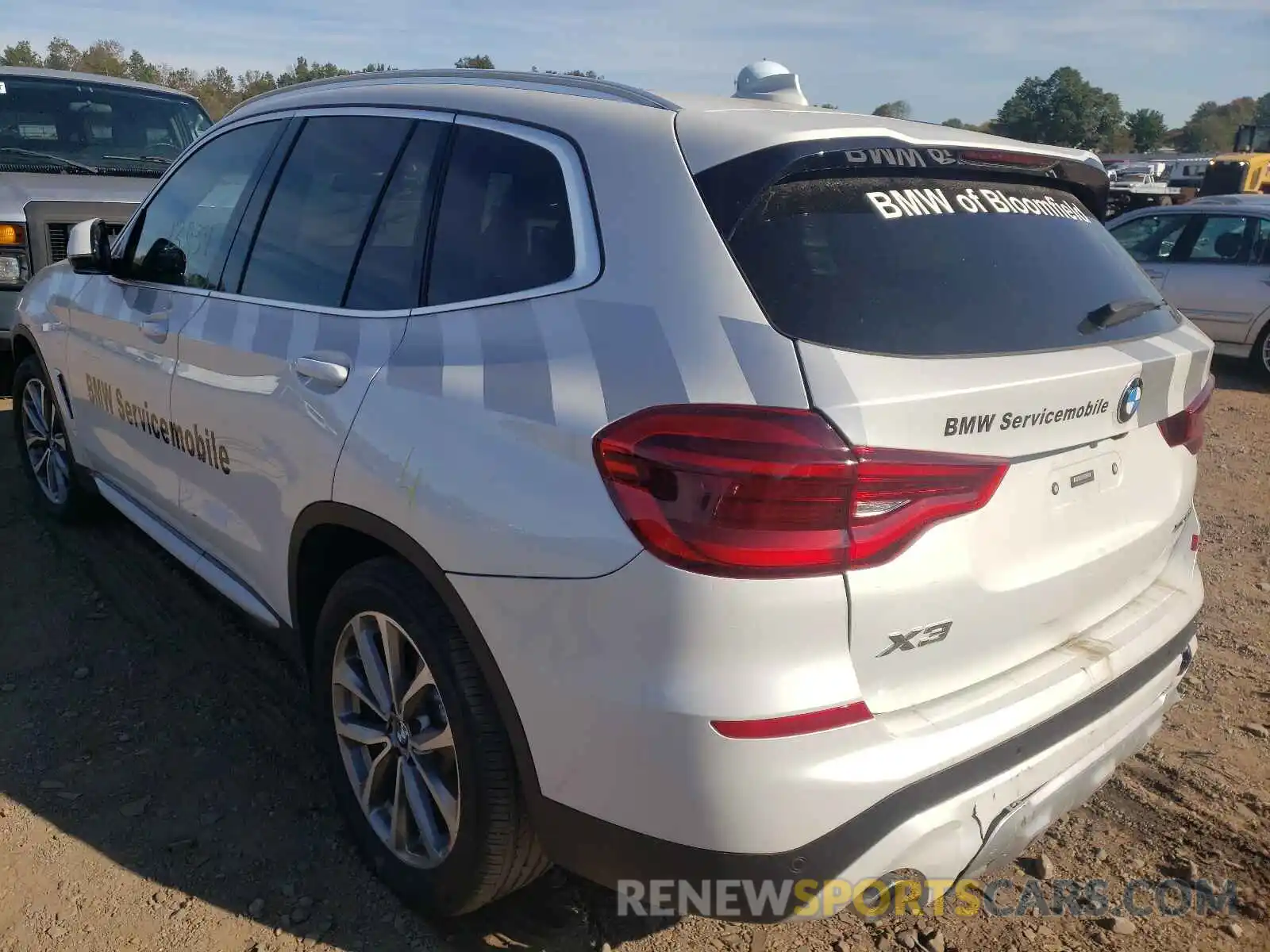 3 Photograph of a damaged car 5UXTR9C54KLP87162 BMW X3 2019