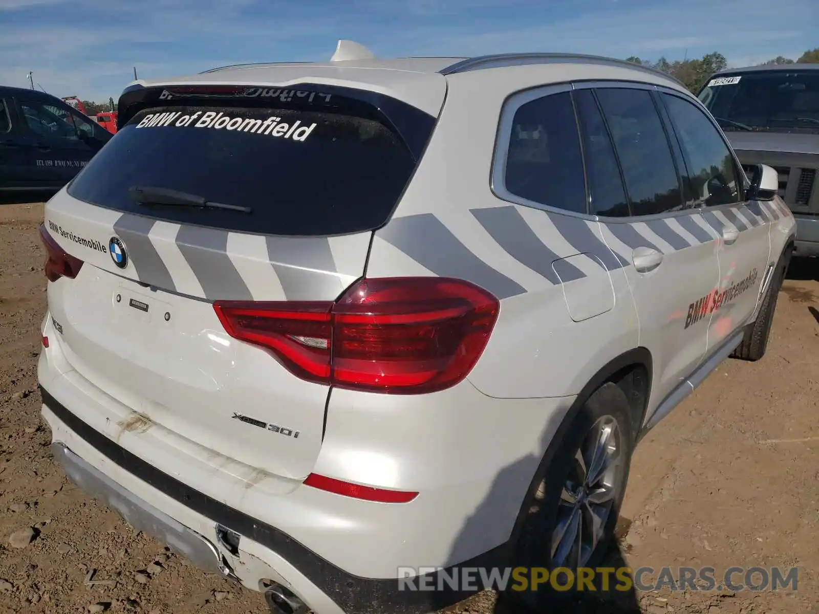 4 Photograph of a damaged car 5UXTR9C54KLP87162 BMW X3 2019