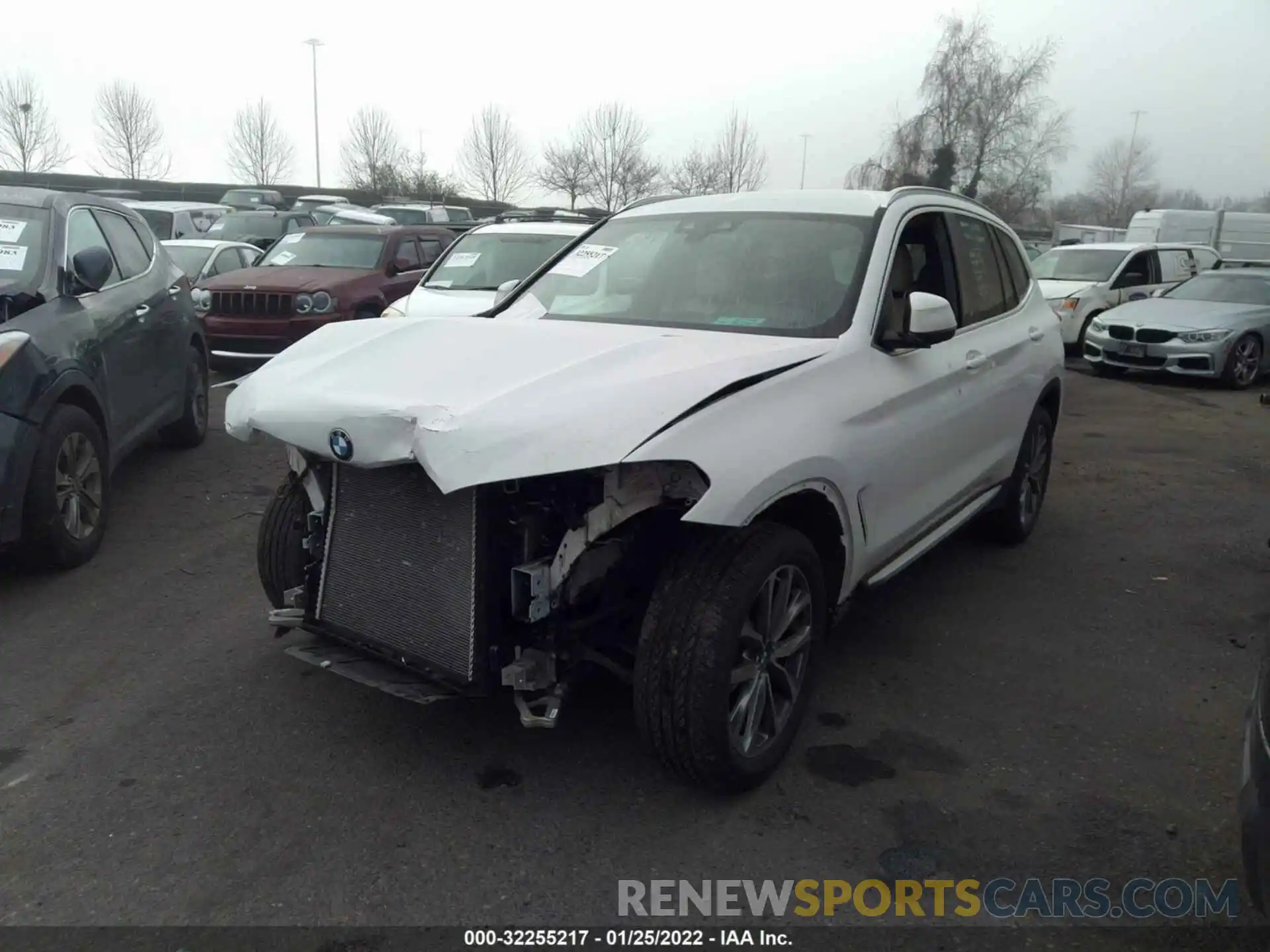 2 Photograph of a damaged car 5UXTR9C54KLP90174 BMW X3 2019