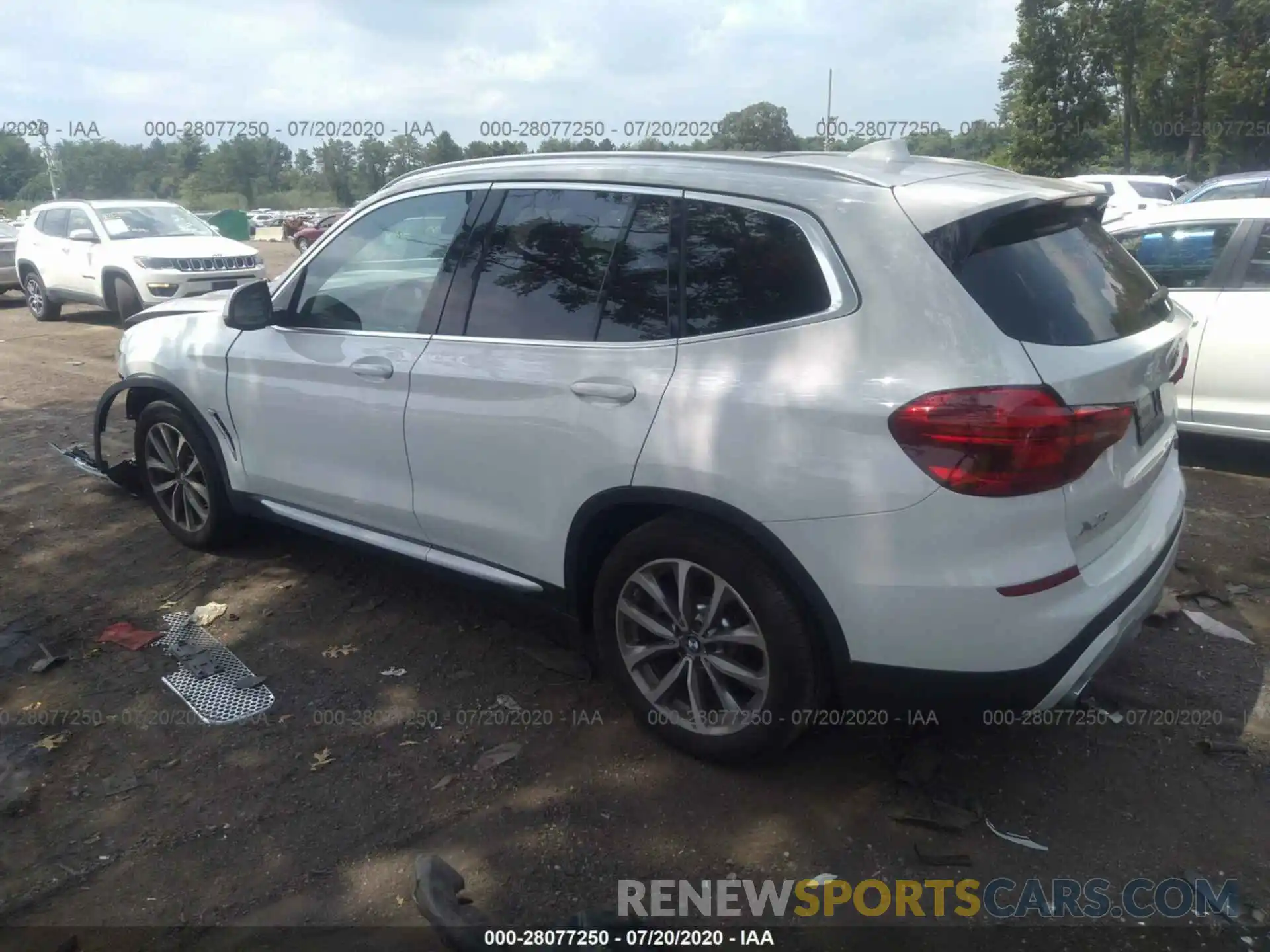 3 Photograph of a damaged car 5UXTR9C54KLP91874 BMW X3 2019