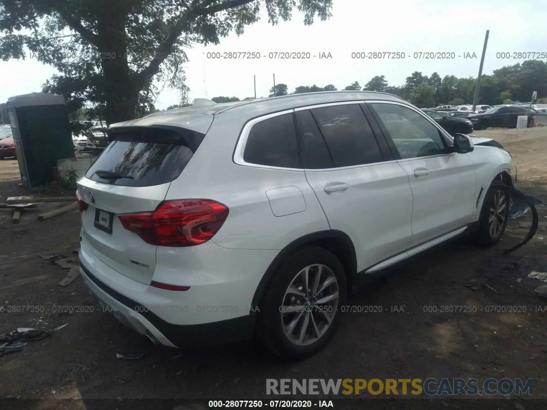 4 Photograph of a damaged car 5UXTR9C54KLP91874 BMW X3 2019