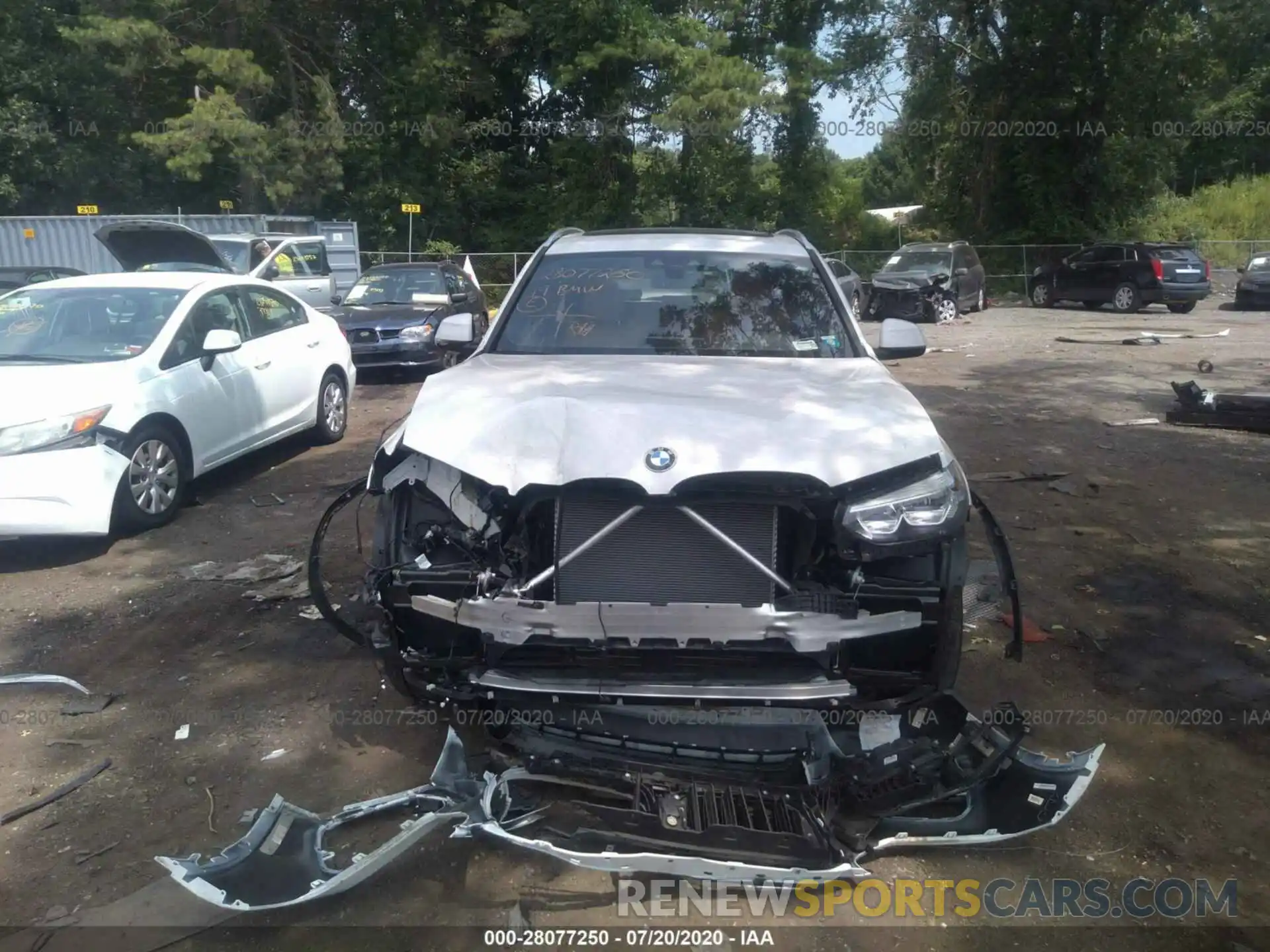 6 Photograph of a damaged car 5UXTR9C54KLP91874 BMW X3 2019