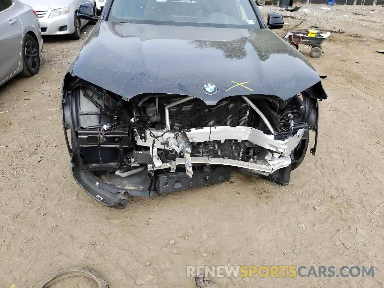 9 Photograph of a damaged car 5UXTR9C54KLP93401 BMW X3 2019