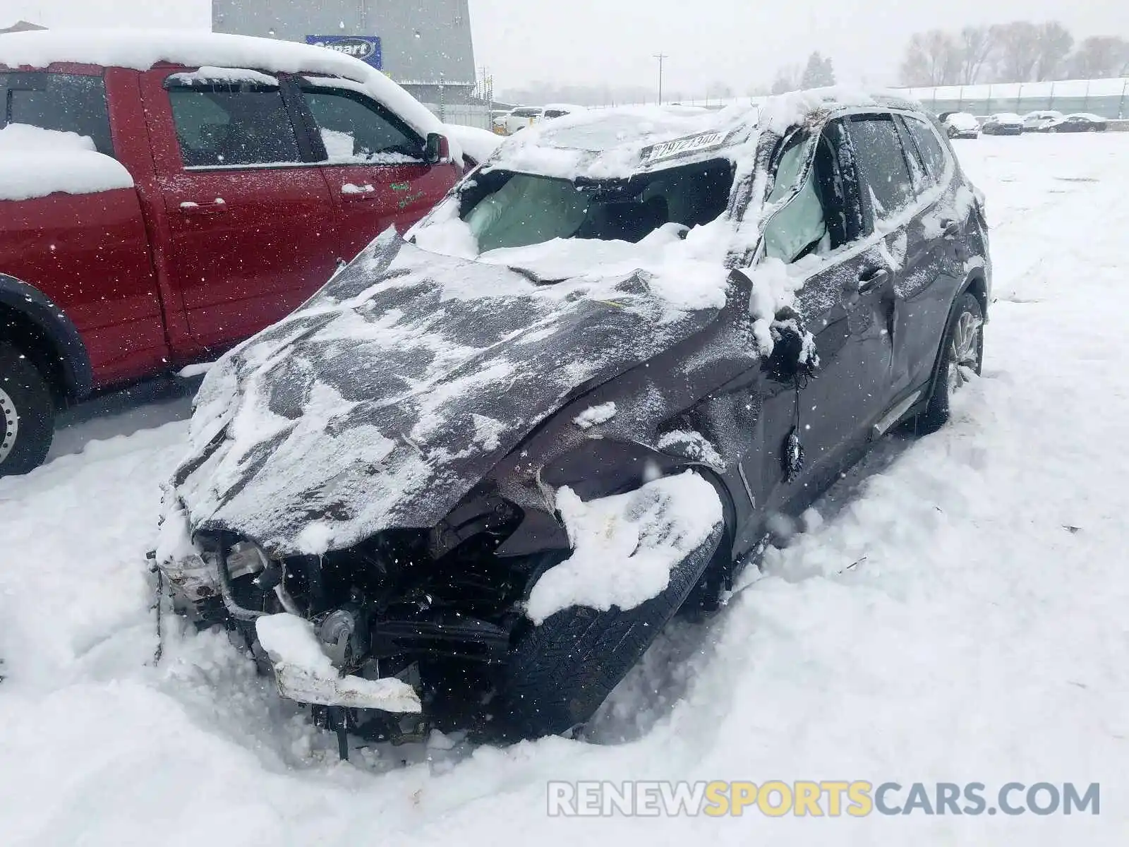 2 Photograph of a damaged car 5UXTR9C54KLP93432 BMW X3 2019