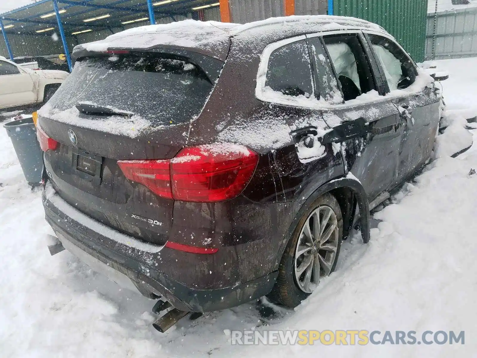 4 Фотография поврежденного автомобиля 5UXTR9C54KLP93432 BMW X3 2019