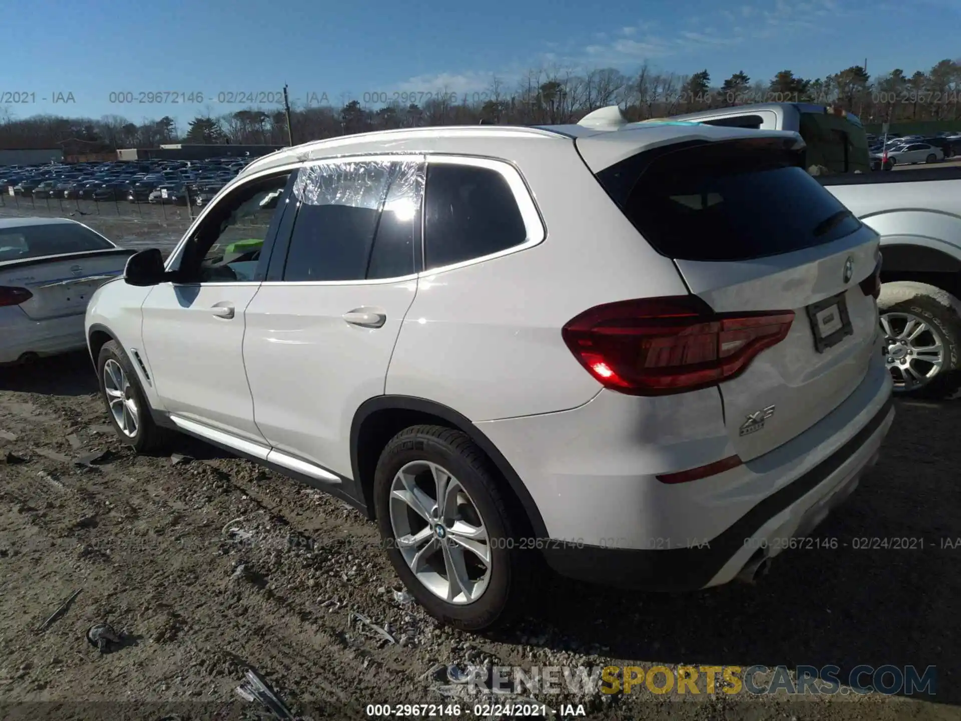 3 Photograph of a damaged car 5UXTR9C54KLP93947 BMW X3 2019