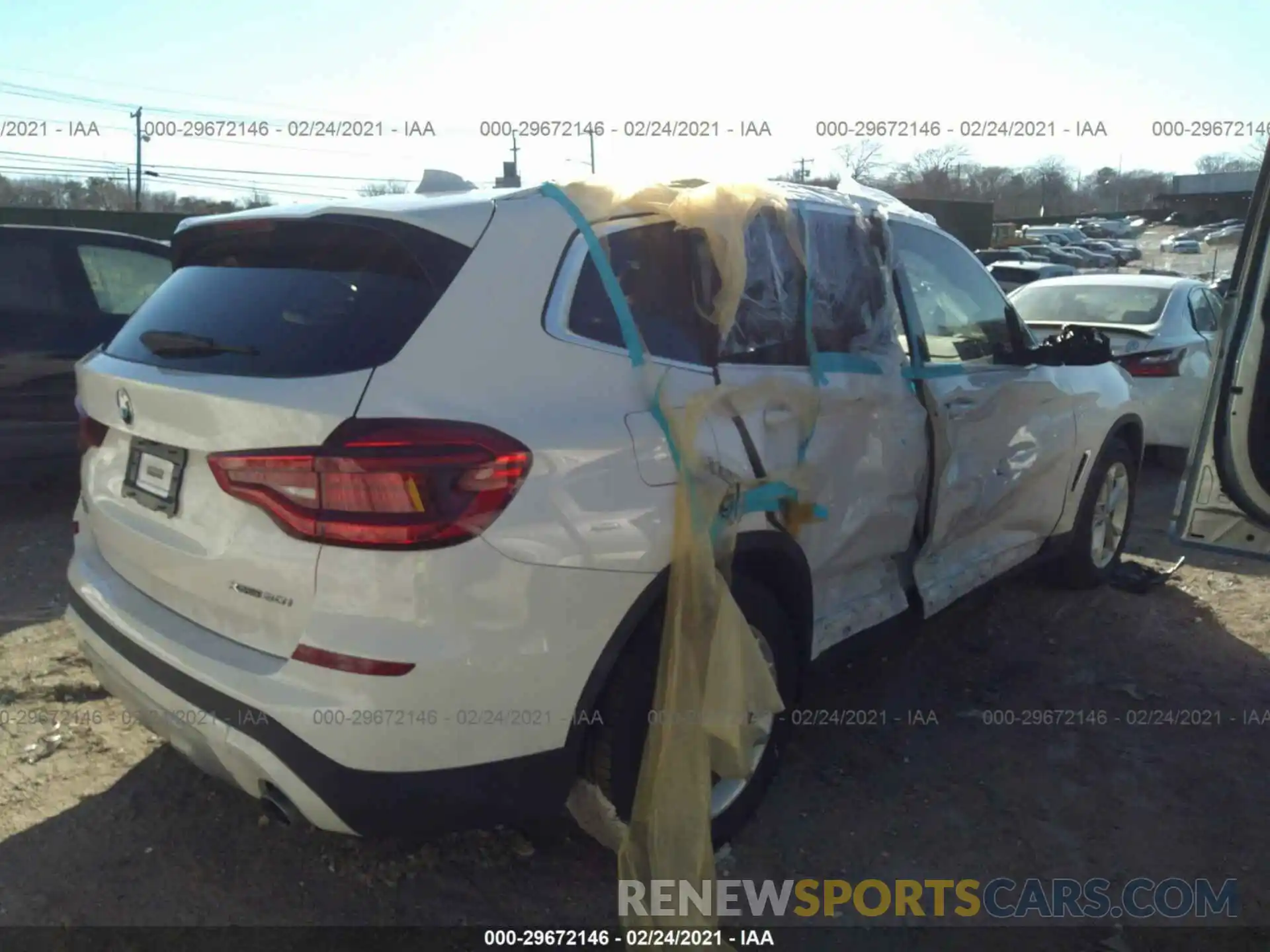 4 Photograph of a damaged car 5UXTR9C54KLP93947 BMW X3 2019