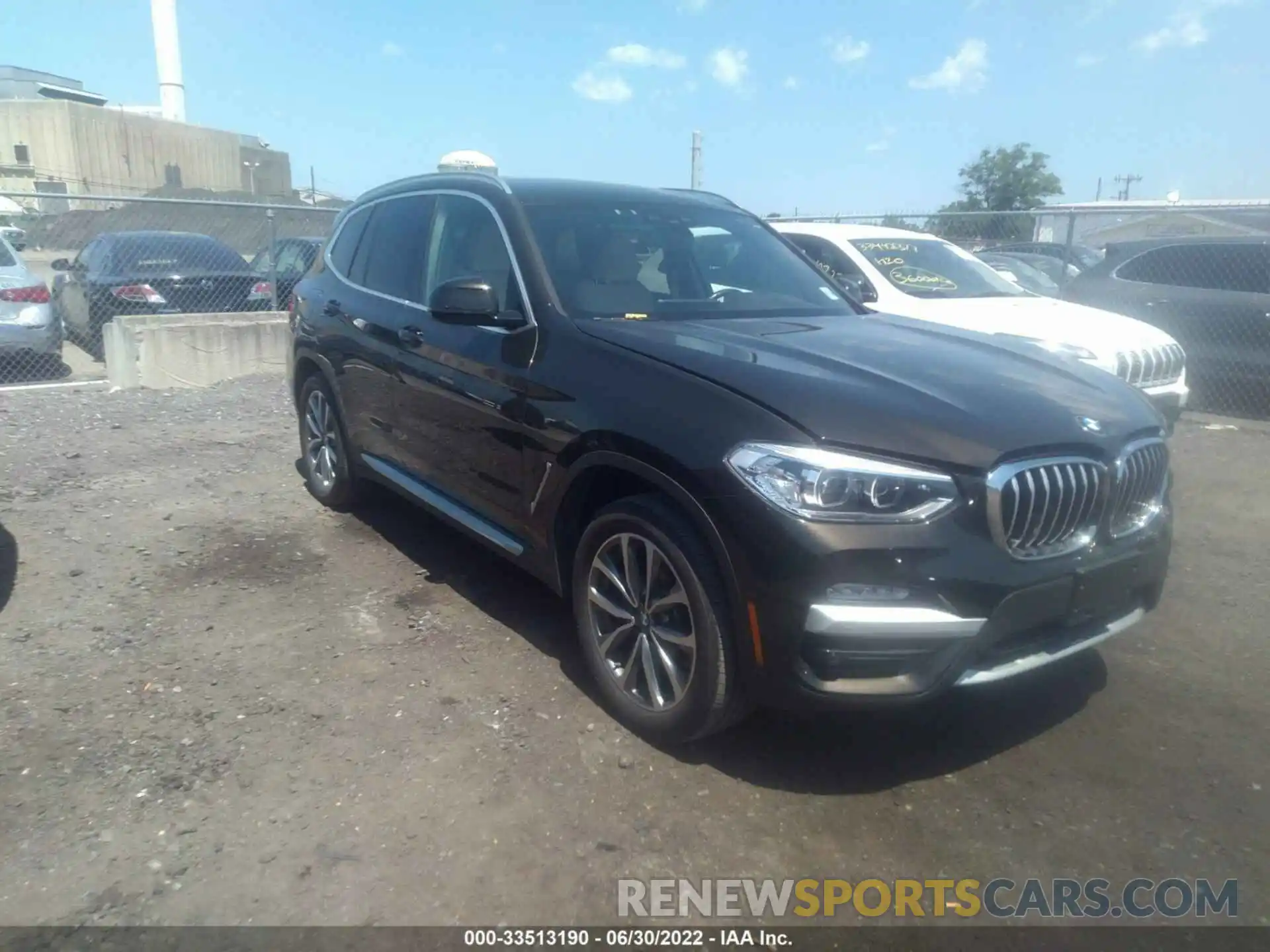 1 Photograph of a damaged car 5UXTR9C54KLP94354 BMW X3 2019