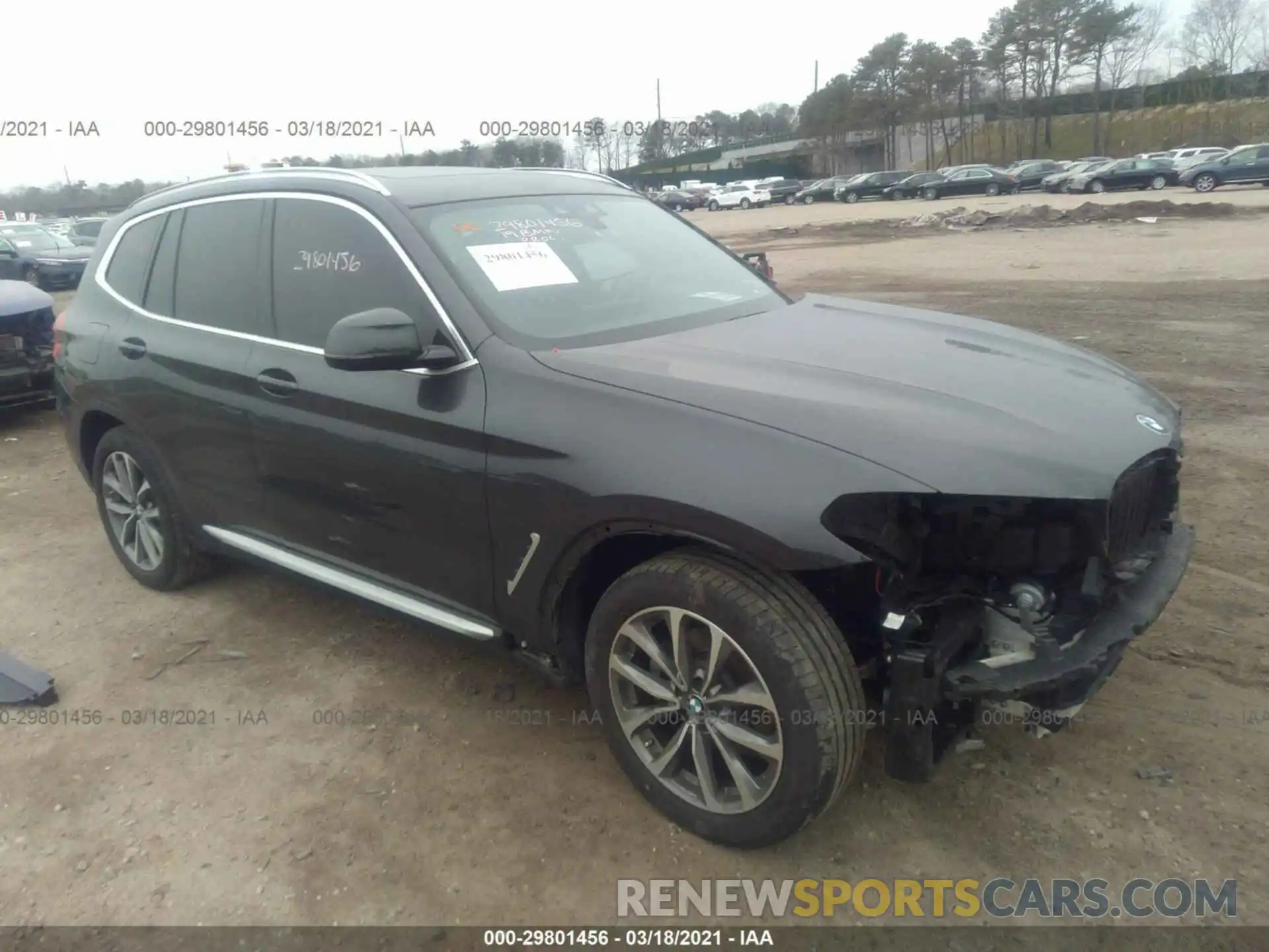 1 Фотография поврежденного автомобиля 5UXTR9C54KLP96976 BMW X3 2019