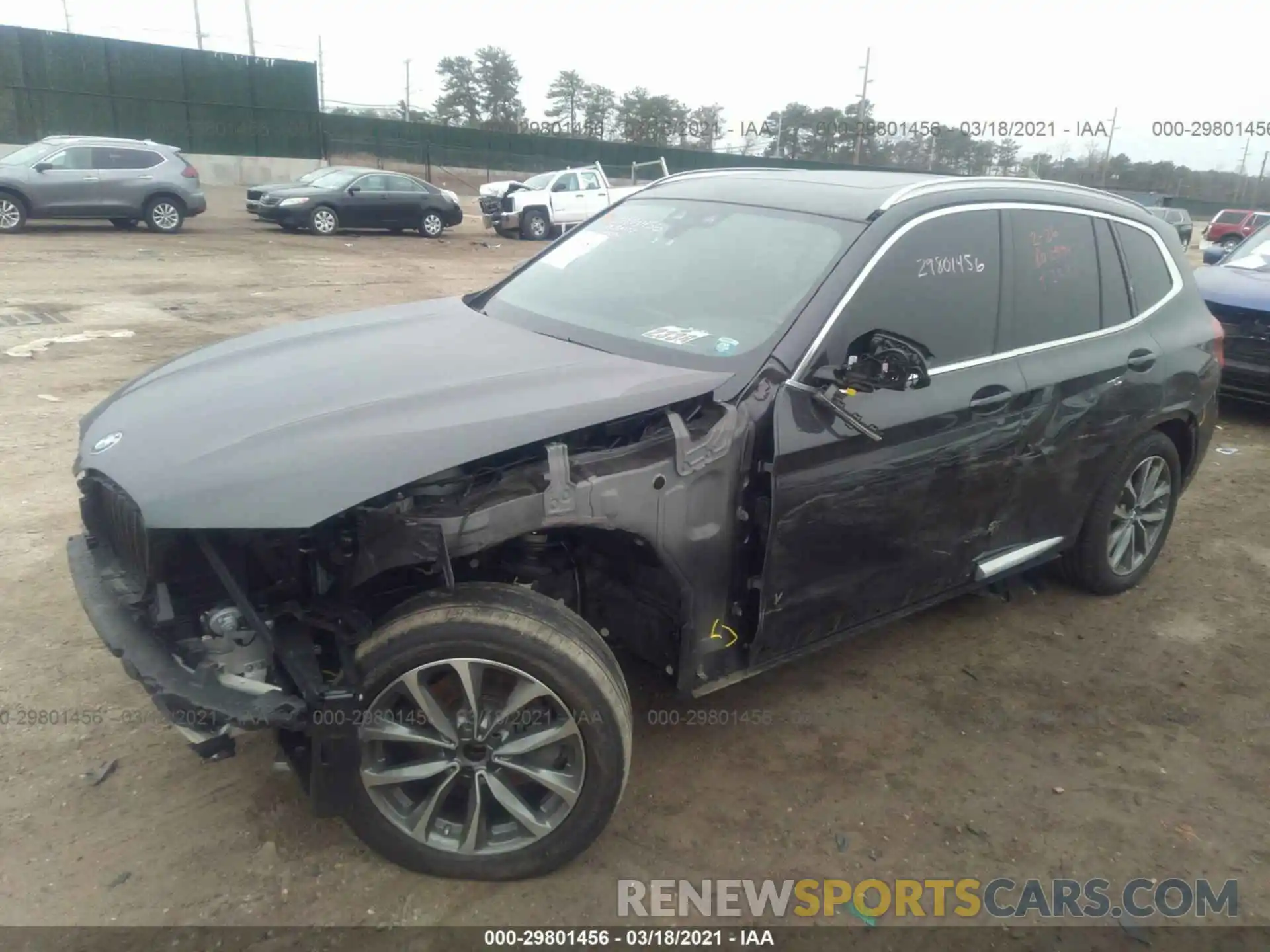 2 Фотография поврежденного автомобиля 5UXTR9C54KLP96976 BMW X3 2019
