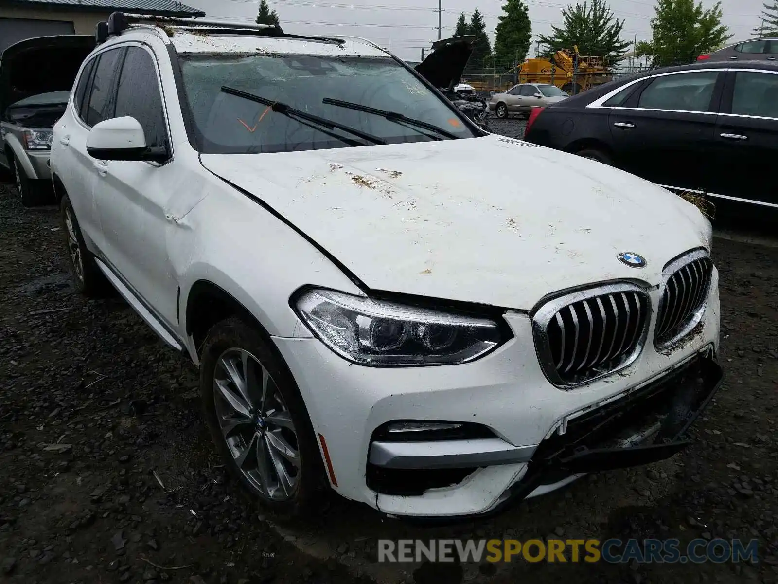 1 Photograph of a damaged car 5UXTR9C54KLP97545 BMW X3 2019