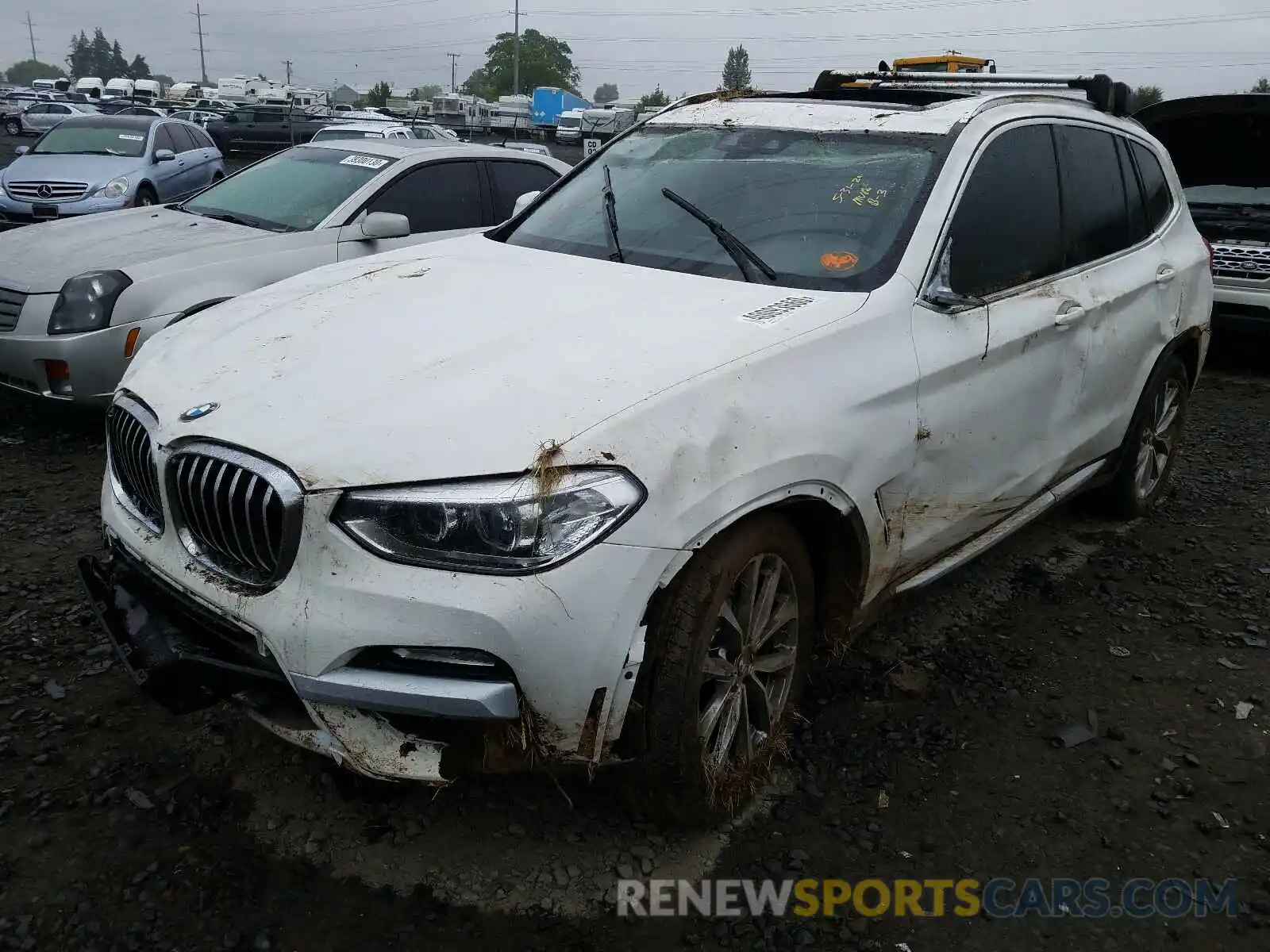 2 Photograph of a damaged car 5UXTR9C54KLP97545 BMW X3 2019