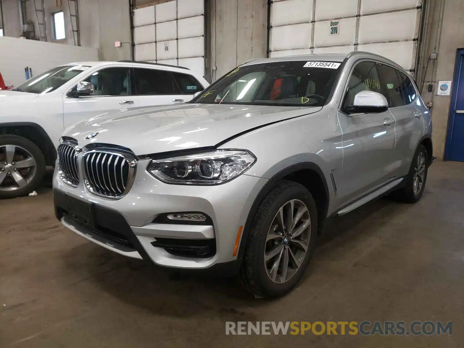 2 Photograph of a damaged car 5UXTR9C54KLR04187 BMW X3 2019