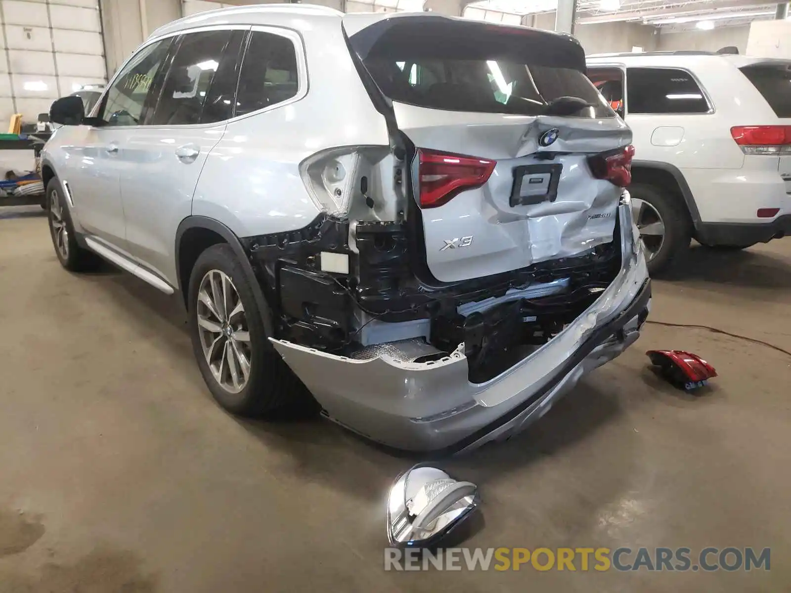 3 Photograph of a damaged car 5UXTR9C54KLR04187 BMW X3 2019