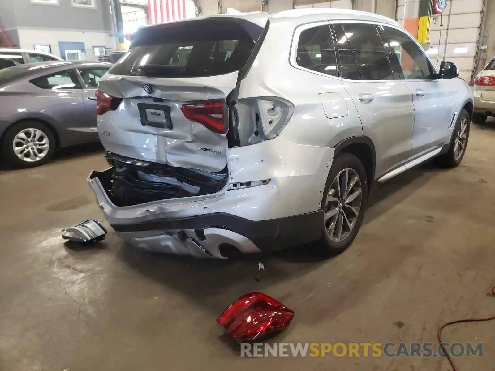 4 Photograph of a damaged car 5UXTR9C54KLR04187 BMW X3 2019