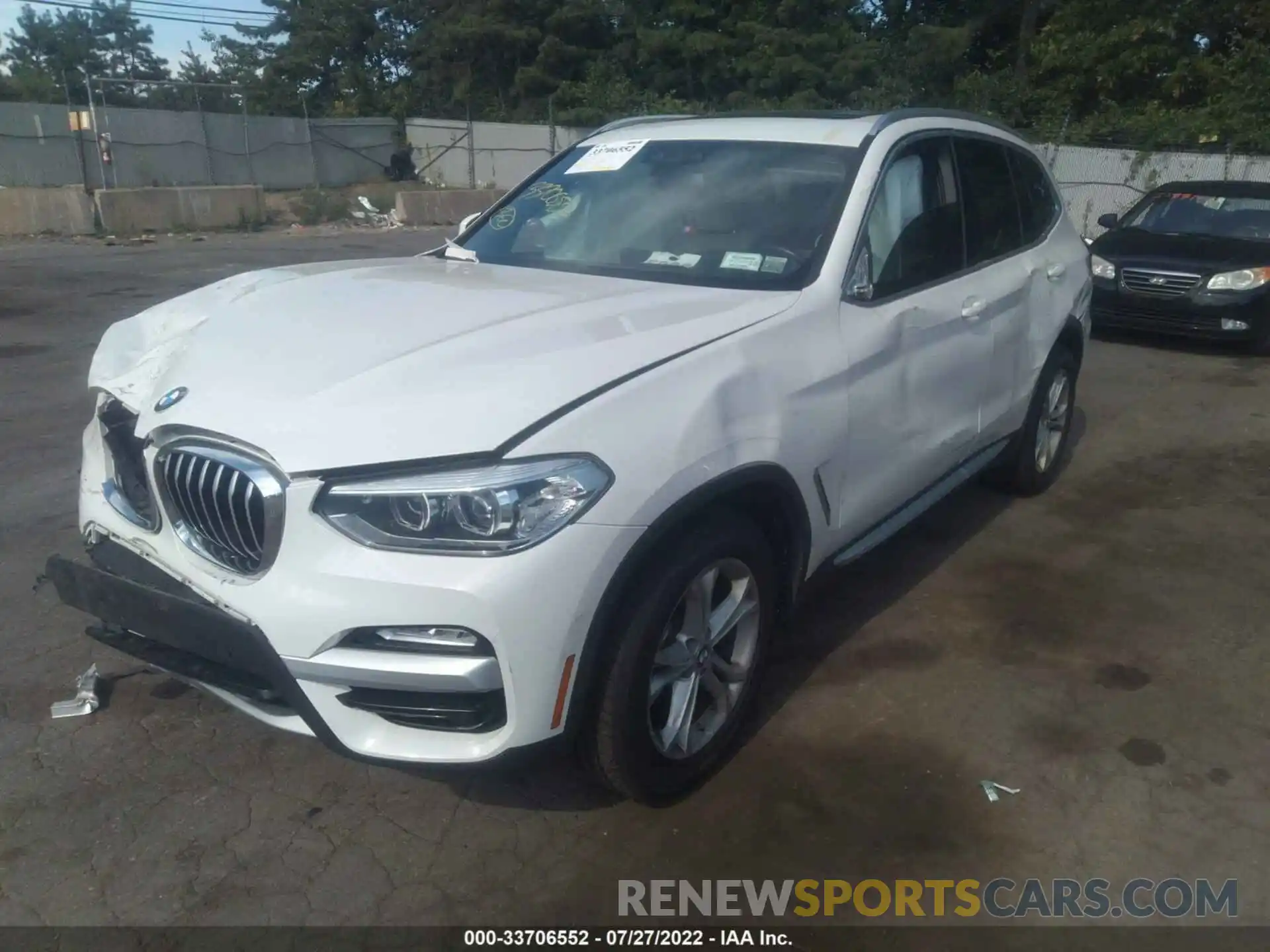 2 Фотография поврежденного автомобиля 5UXTR9C54KLR08398 BMW X3 2019